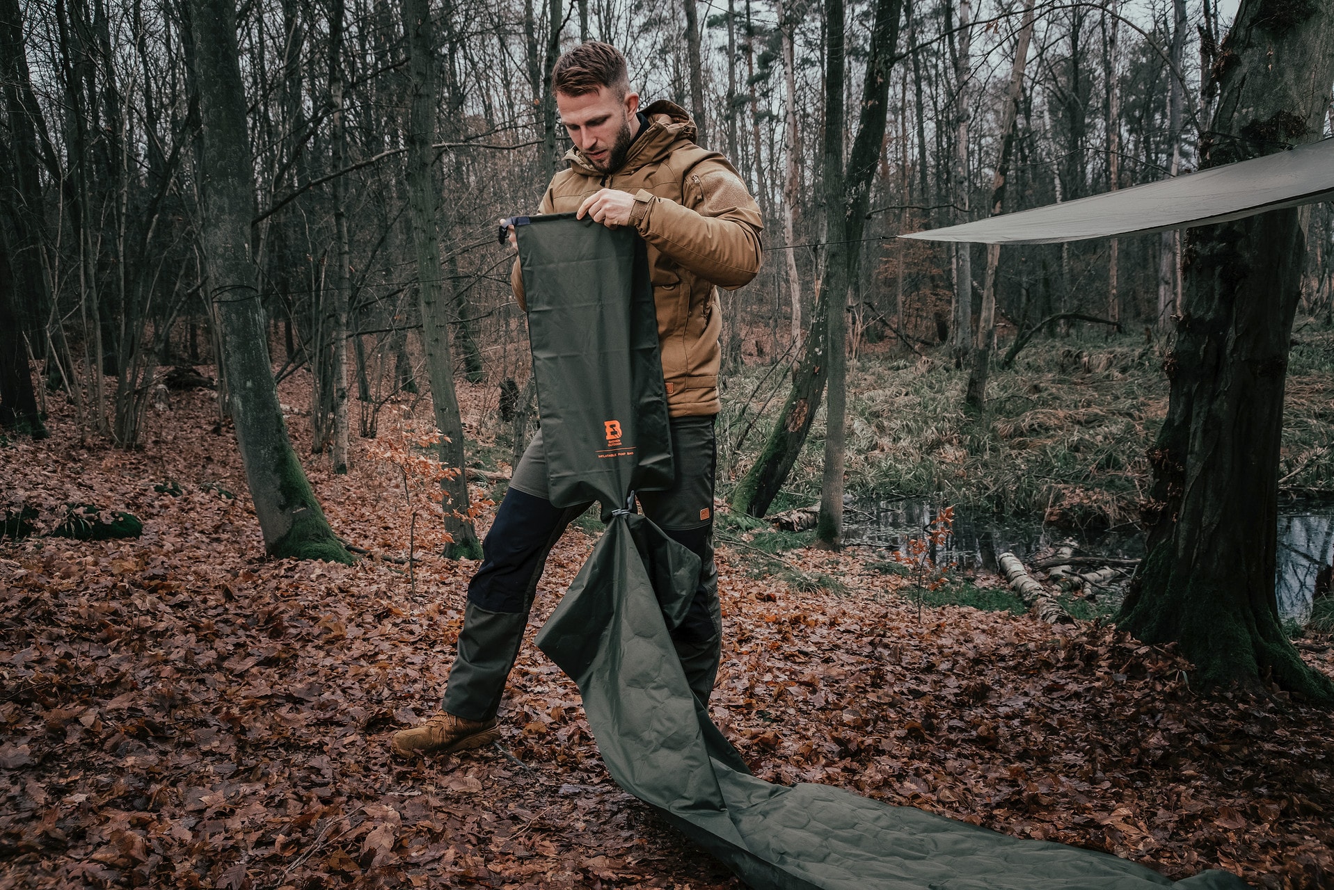 Мішок-насос Badger Outdoor Inflatable Pump Bag - Olive