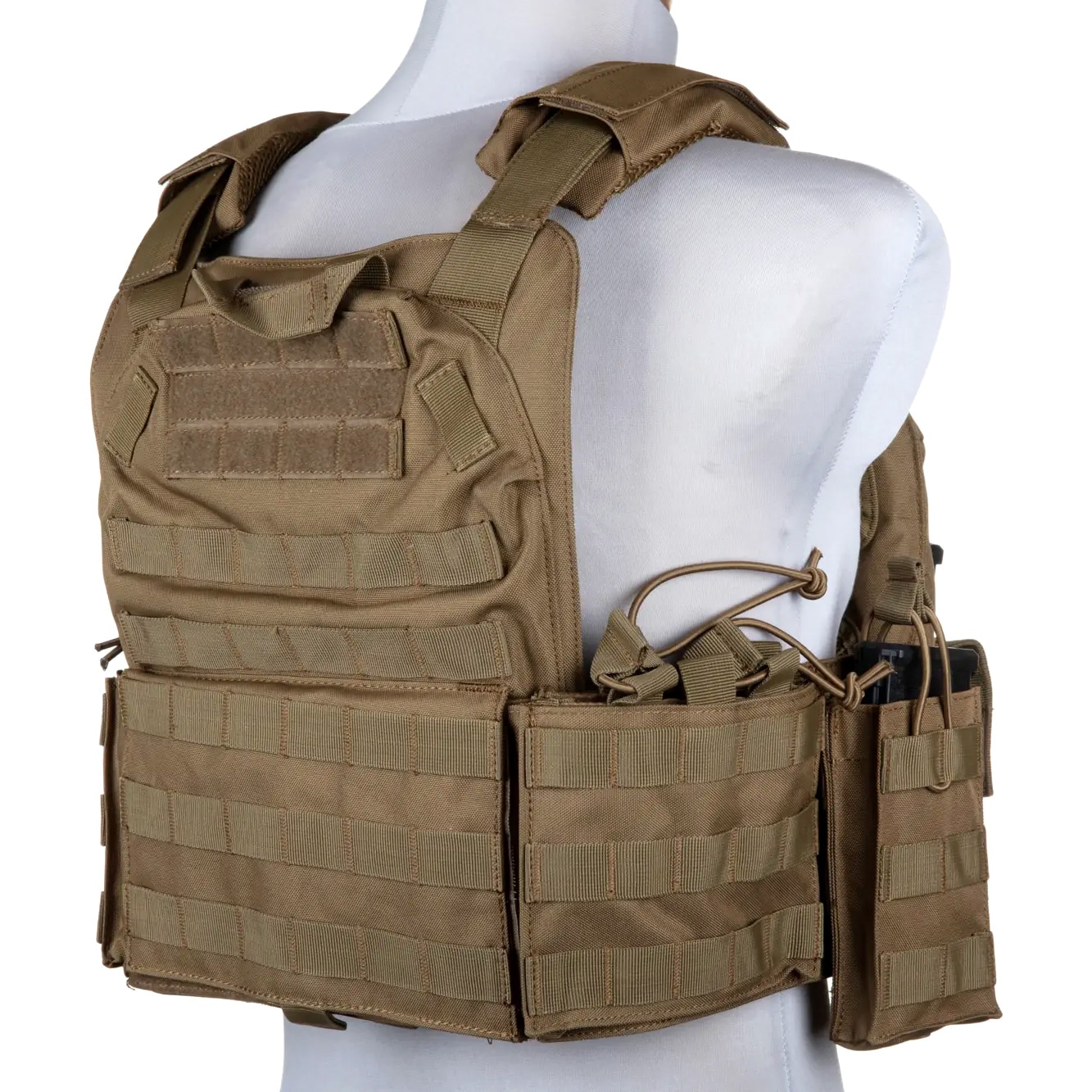 Kamizelka taktyczna GFC Tactical Plate Carrier 8944-1 - Tan