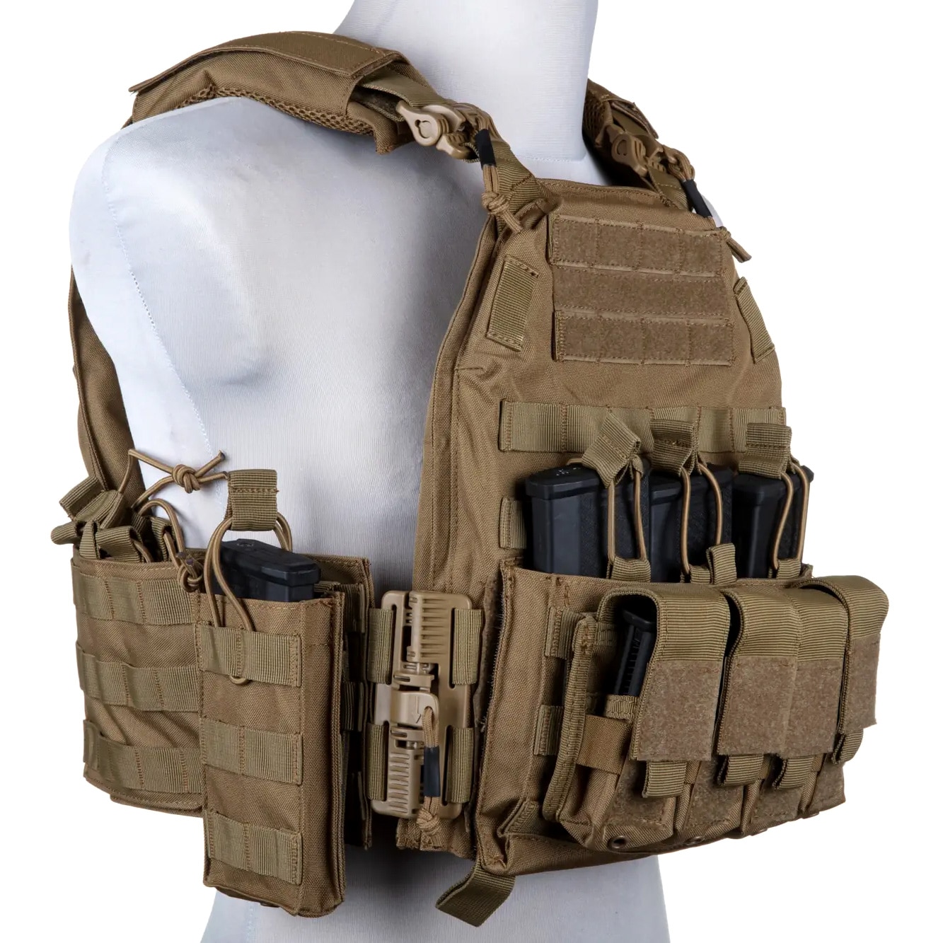Kamizelka taktyczna GFC Tactical Plate Carrier 8944-1 - Tan