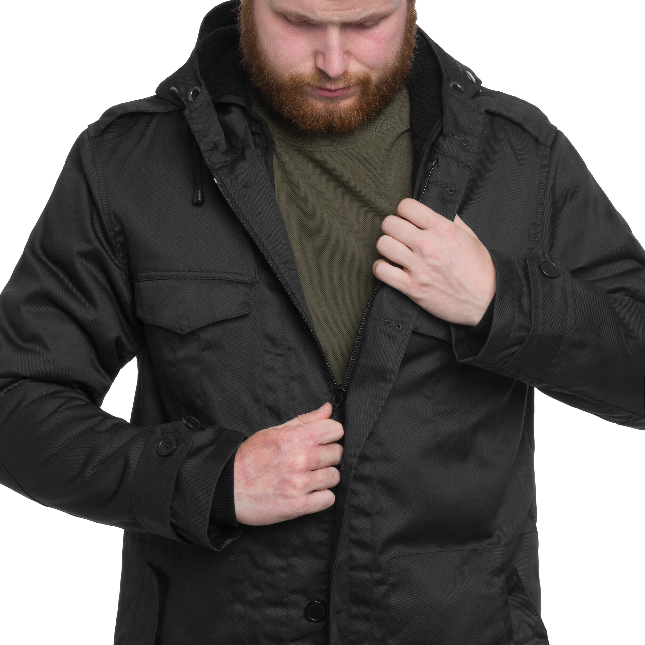 Kurtka Brandit BW Parka Forest - Black