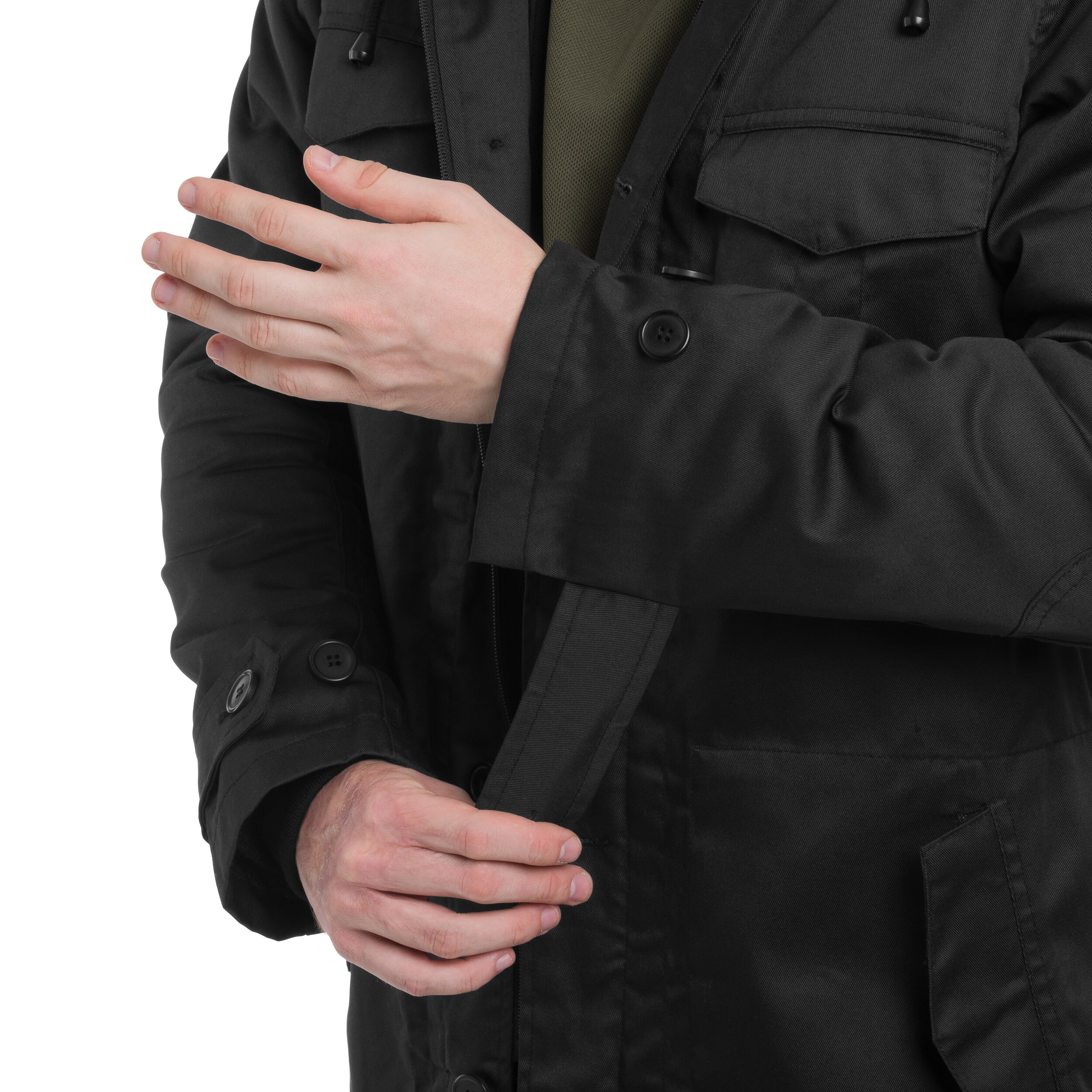 Kurtka Brandit BW Parka Forest - Black