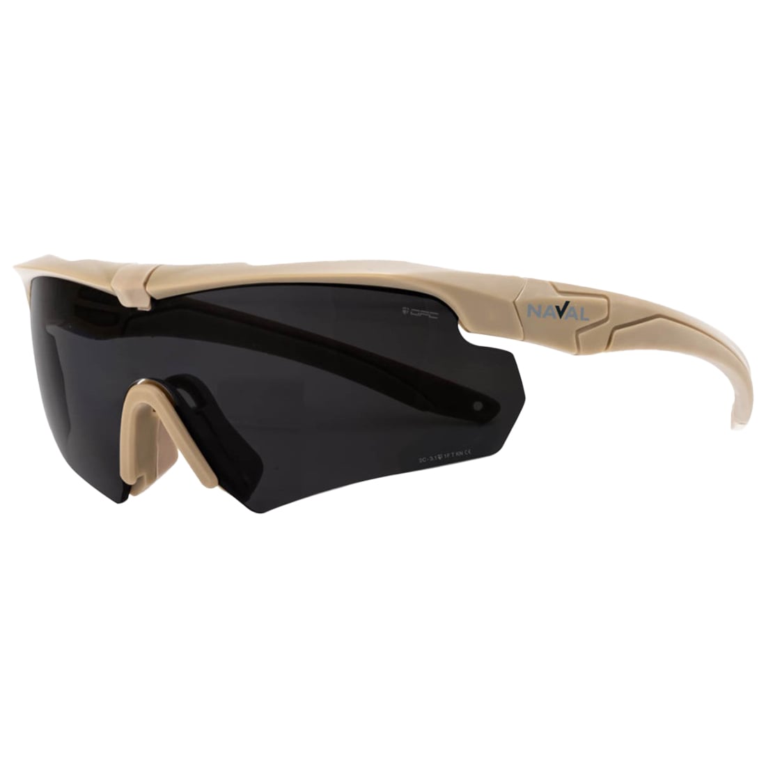 Okulary balistyczne OPC Ballistic Naval Set - Matt Khaki