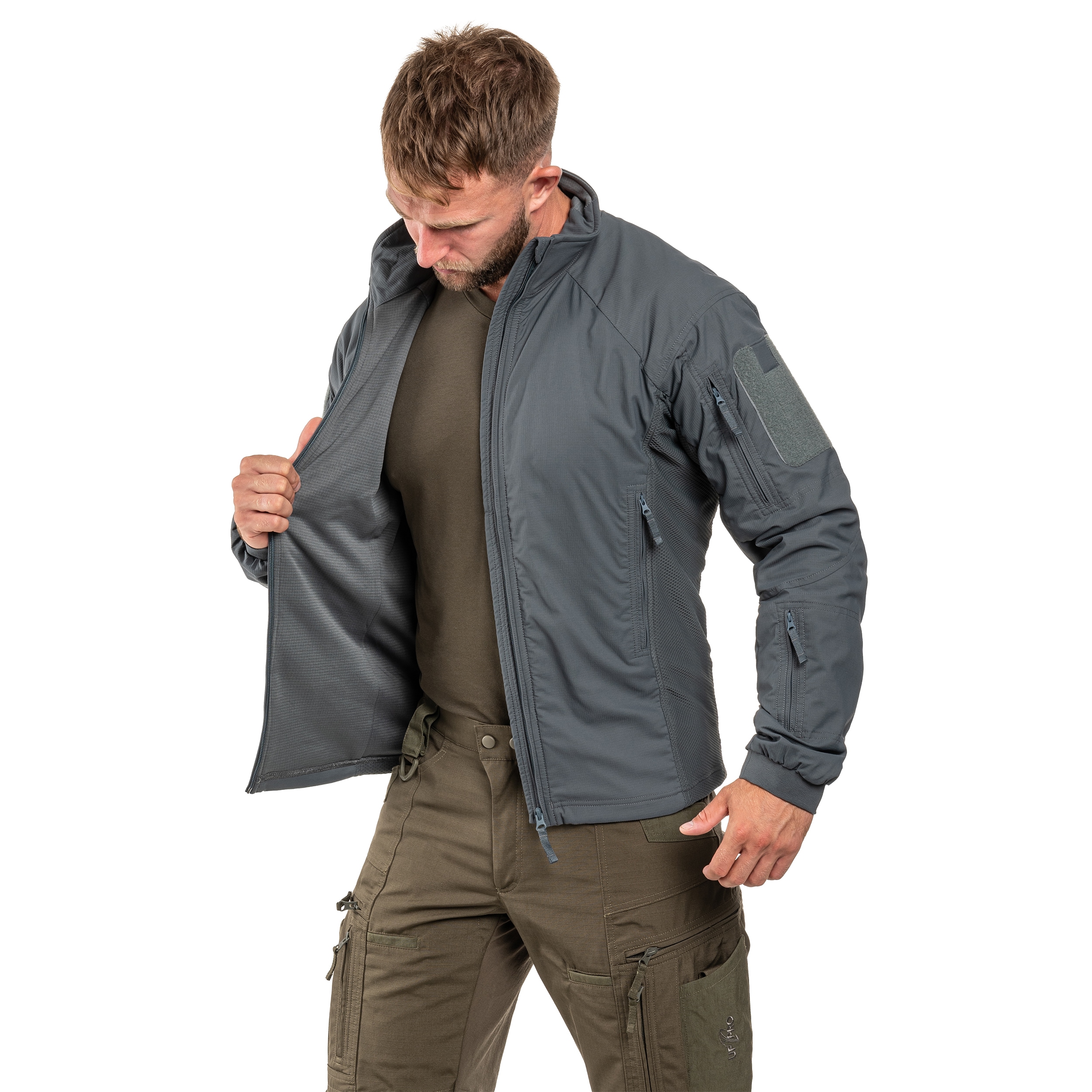 Kurtka UF PRO Hunter FZ Gen.2 Tactical Softshell - Steel Grey