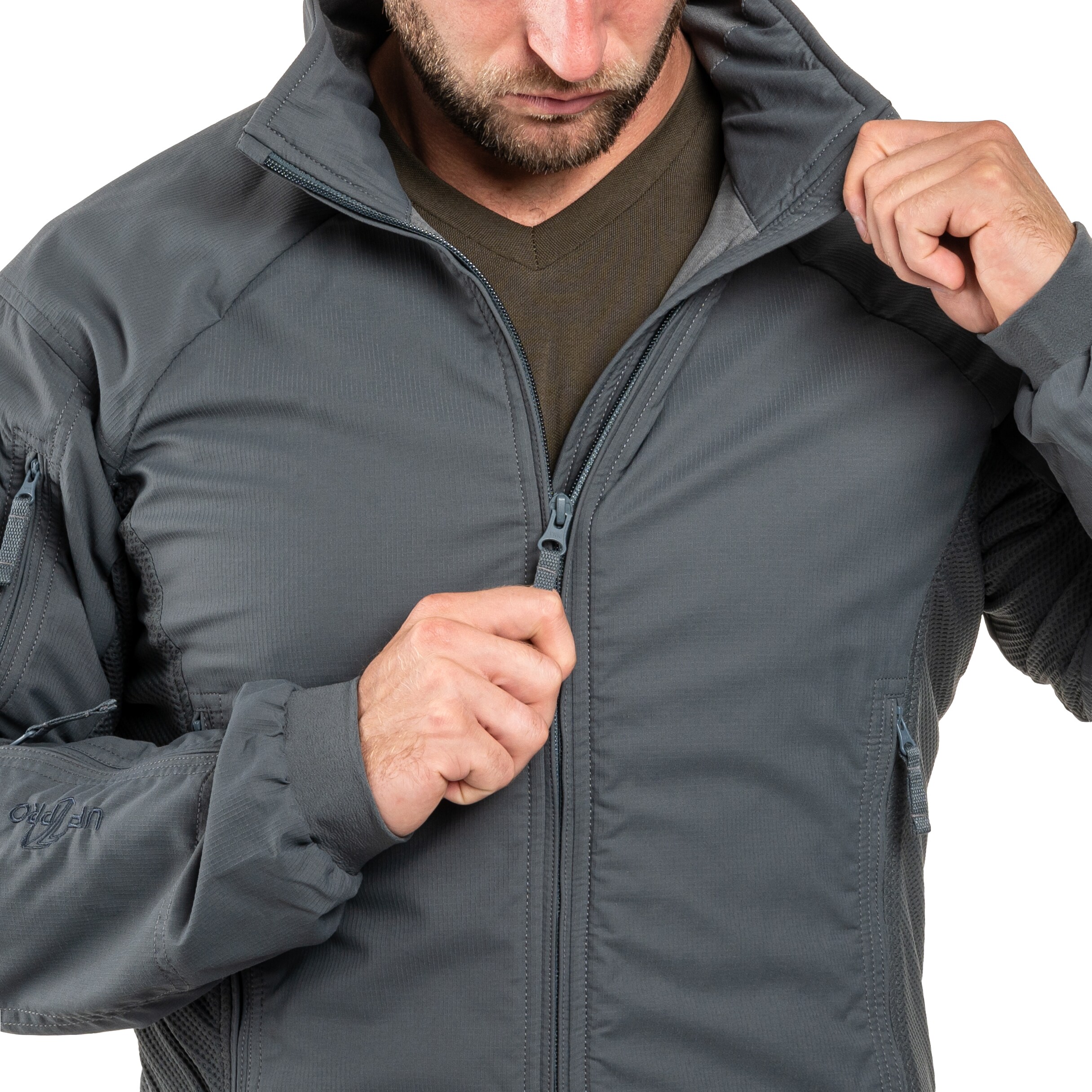 Kurtka UF PRO Hunter FZ Gen.2 Tactical Softshell - Steel Grey