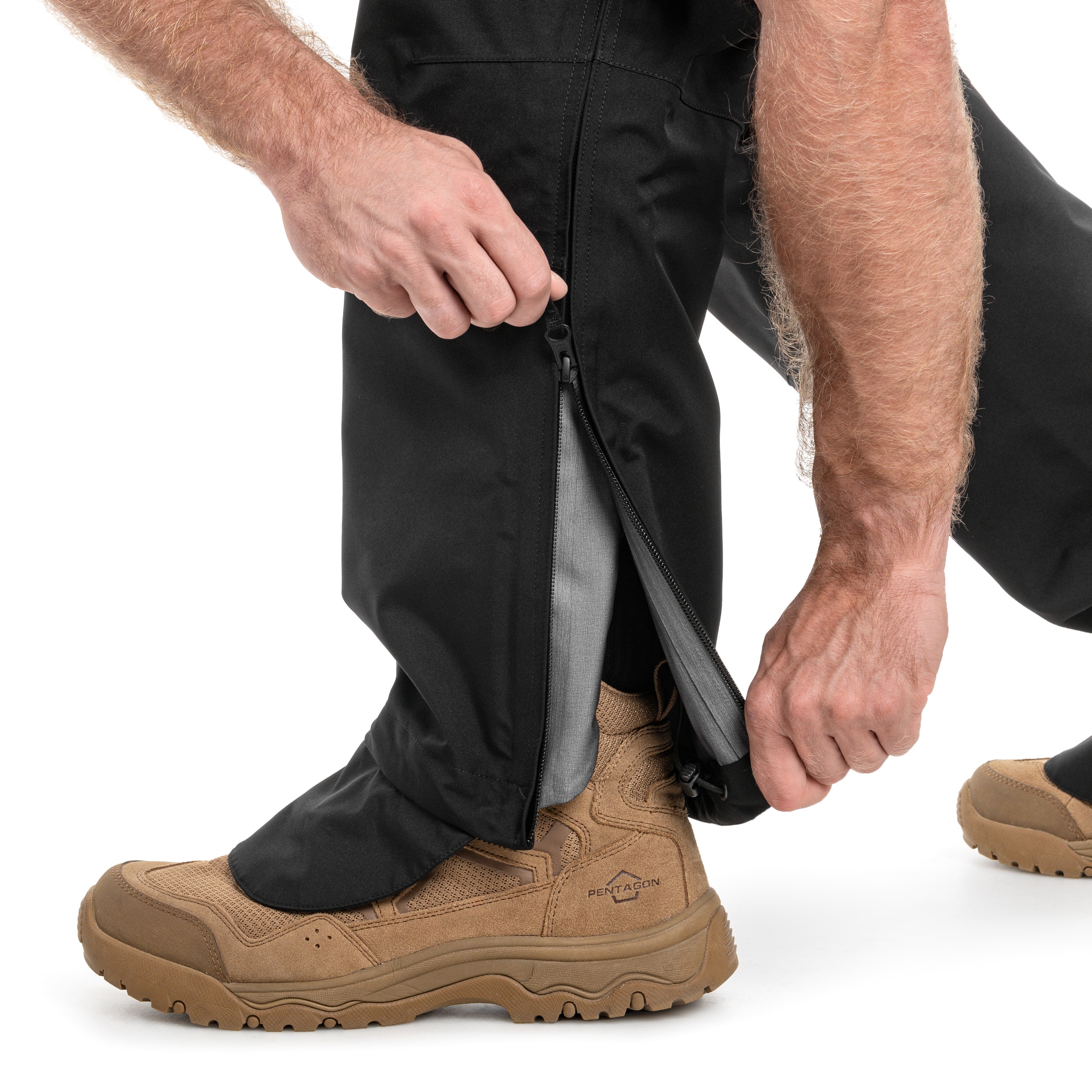 Spodnie wodoodporne UF PRO Monsoon XT Tactical Rain Pants - Black