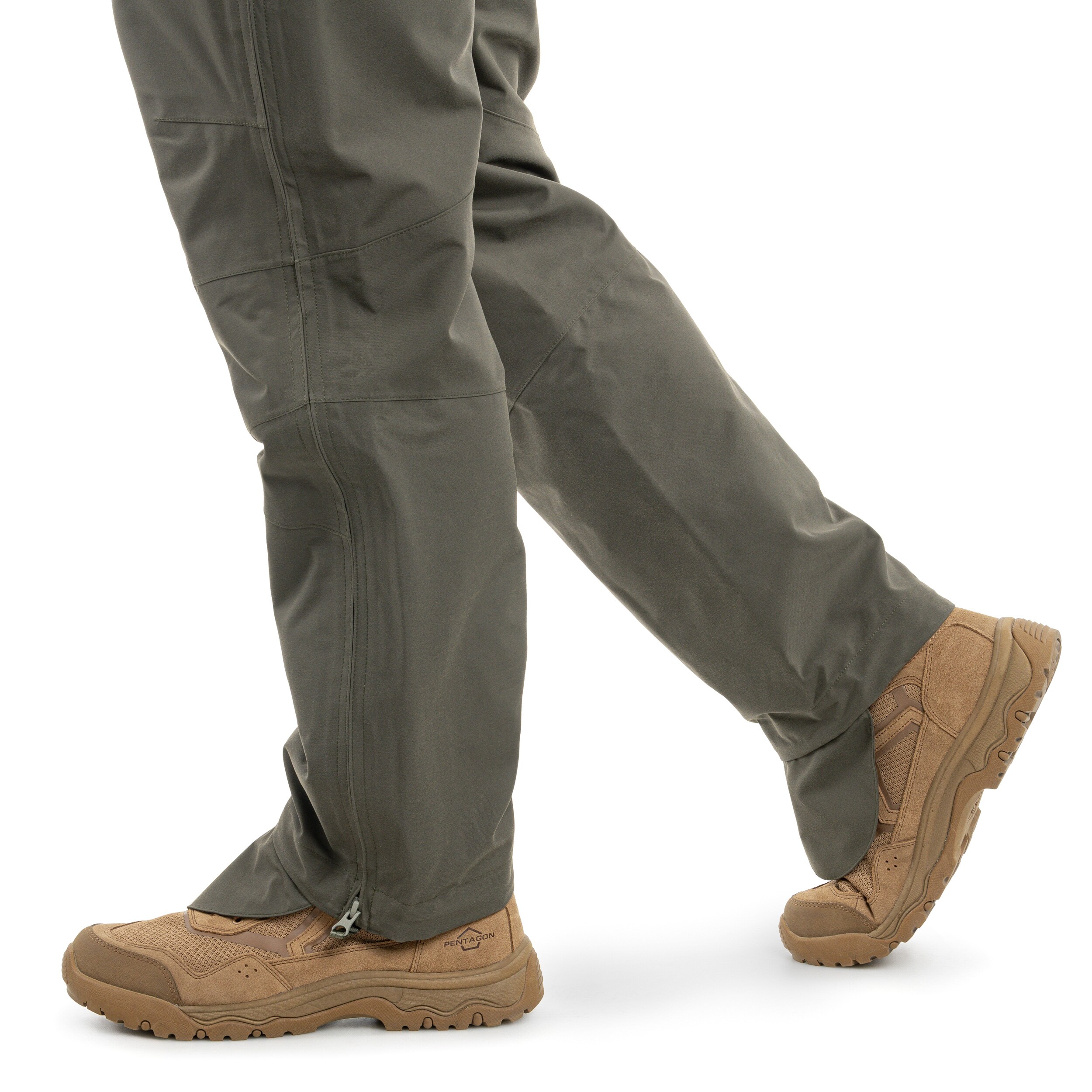 Spodnie wodoodporne UF PRO Monsoon XT Tactical Rain Pants - Brown Grey