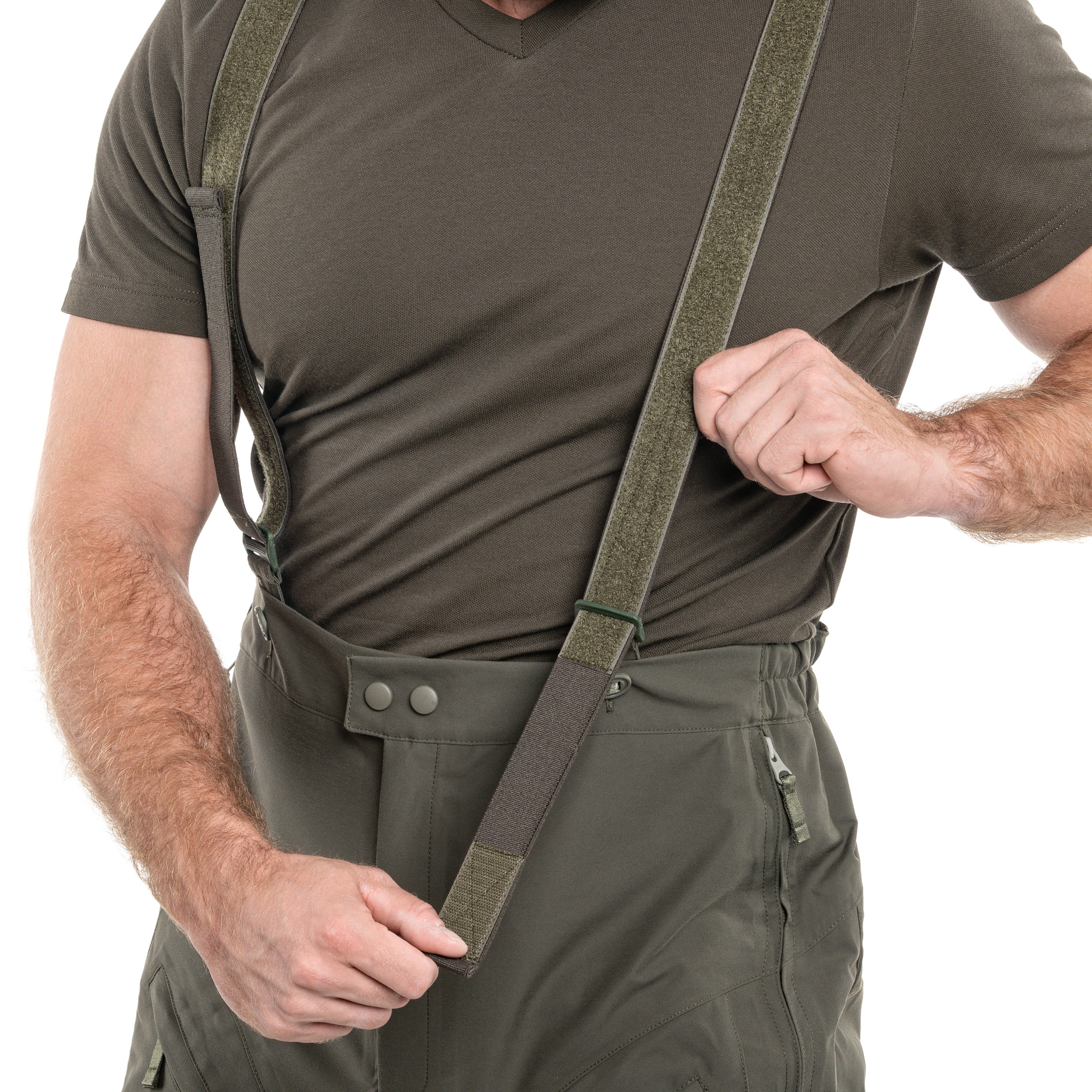 Spodnie wodoodporne UF PRO Monsoon XT Tactical Rain Pants - Brown Grey