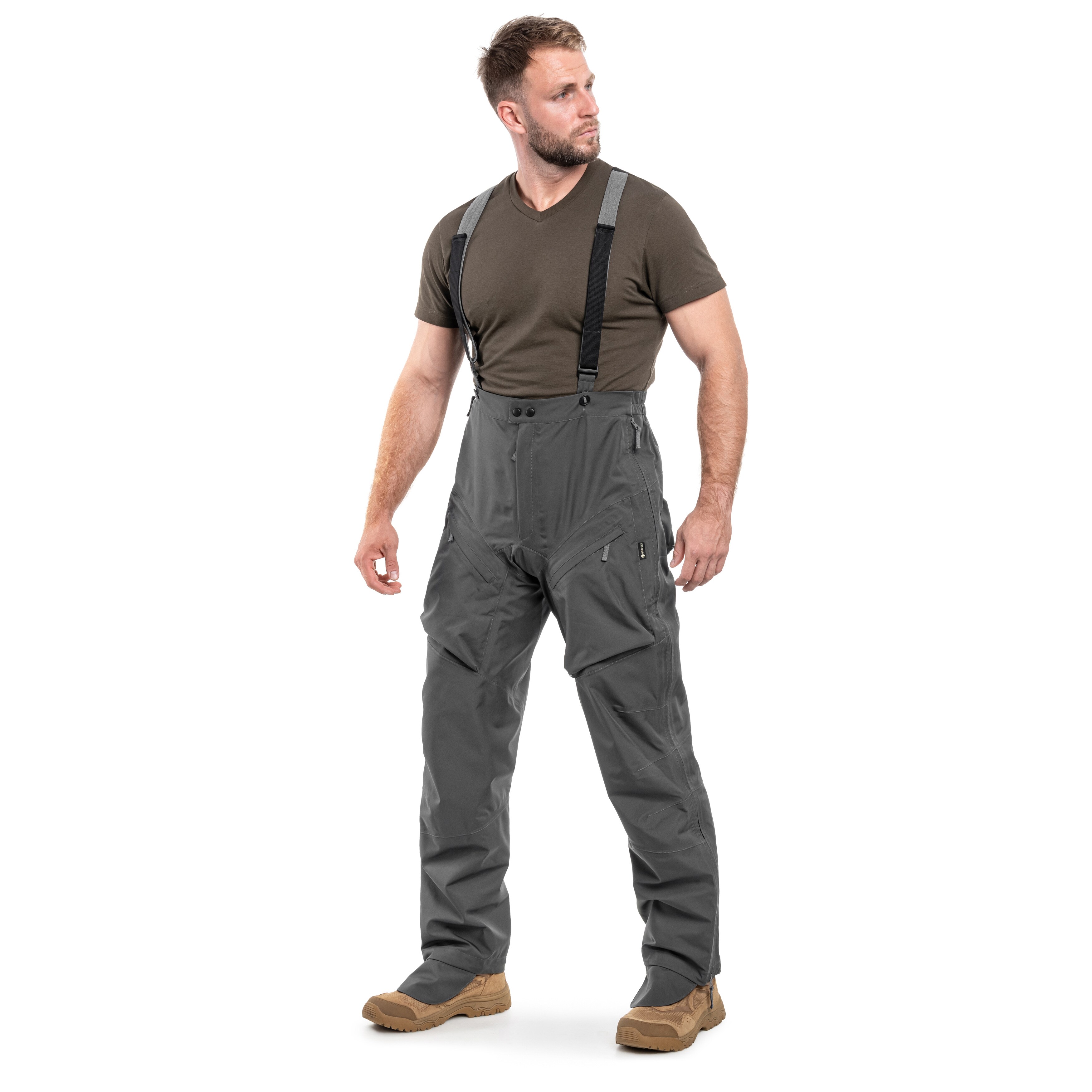 Spodnie wodoodporne UF PRO Monsoon XT Tactical Rain Pants - Steel Grey