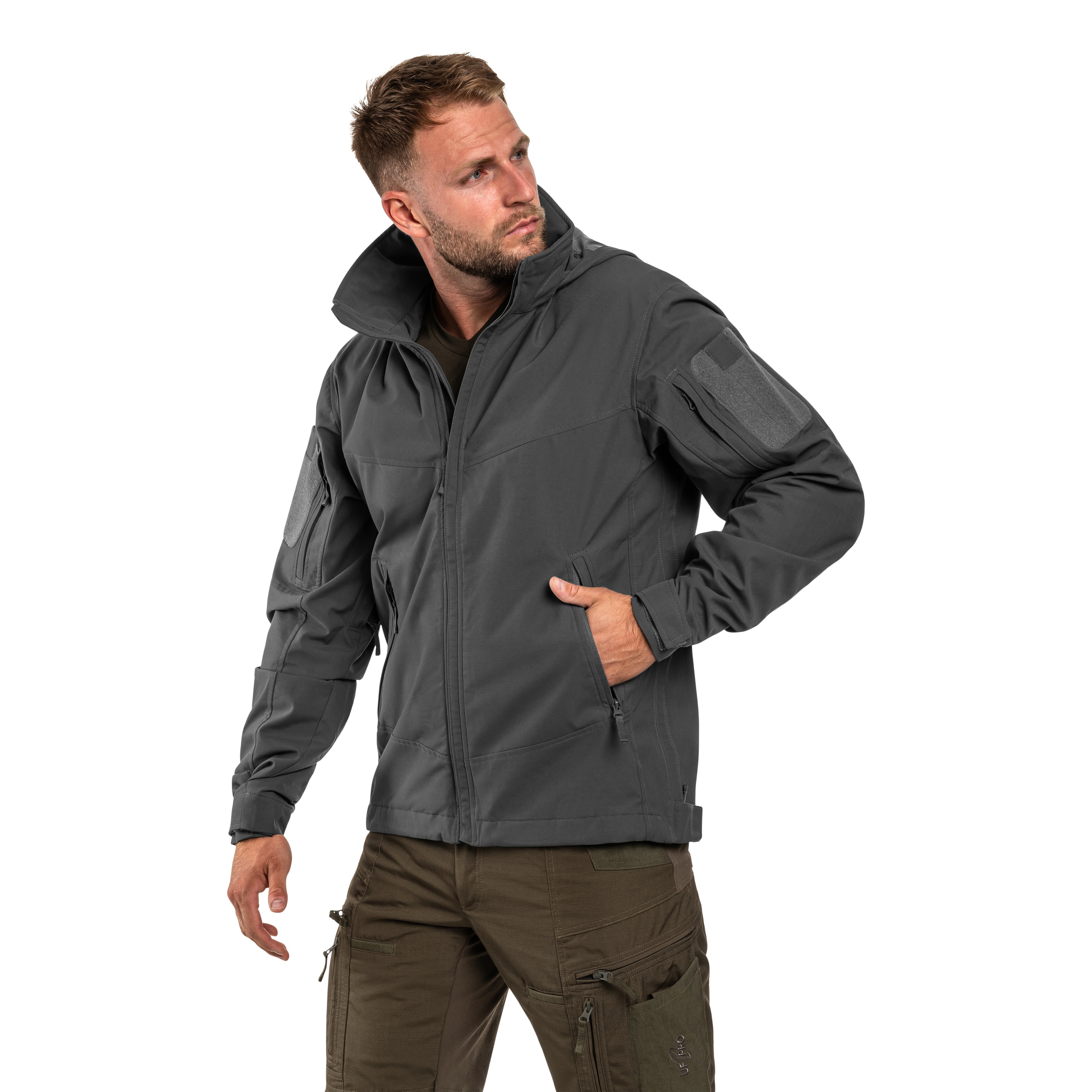 Kurtka UF PRO Delta Eagle Gen.3 Tactical Softshell - Steel Grey