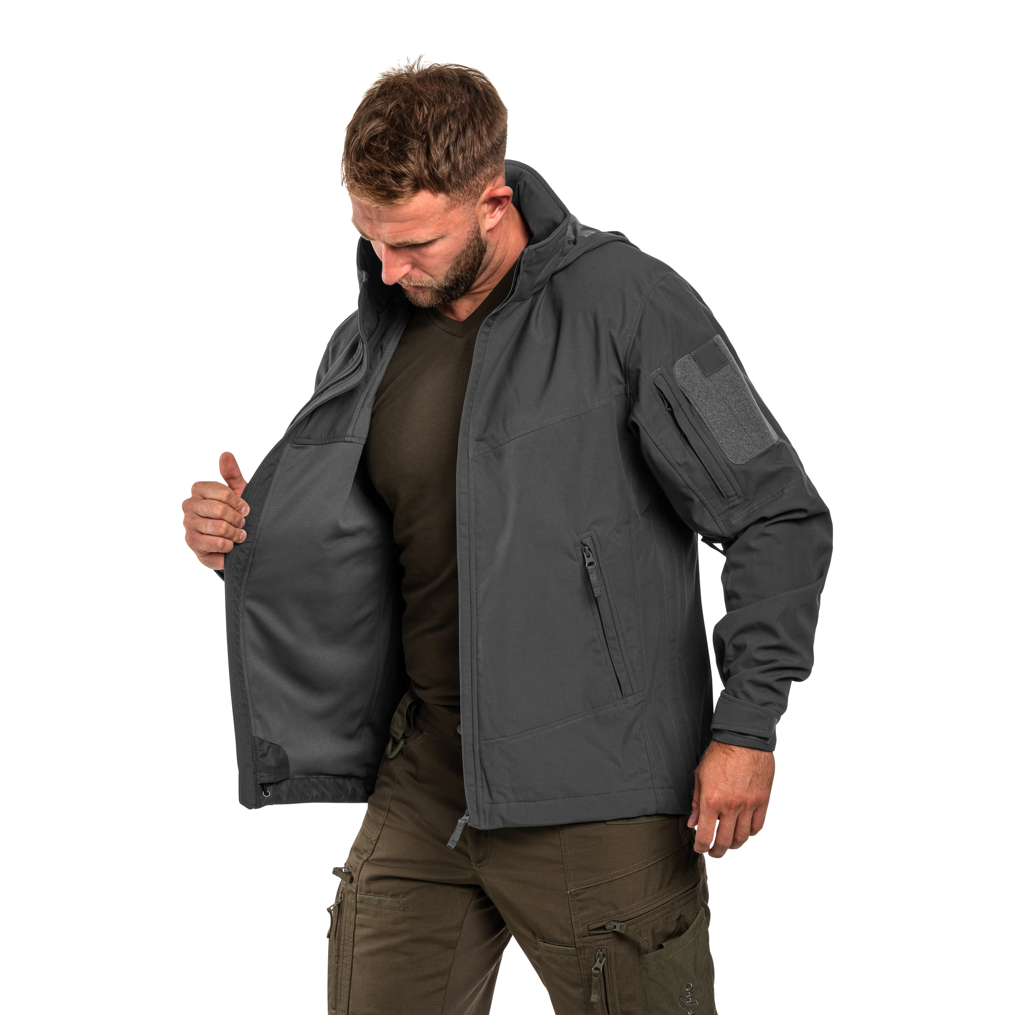 Kurtka UF PRO Delta Eagle Gen.3 Tactical Softshell - Steel Grey