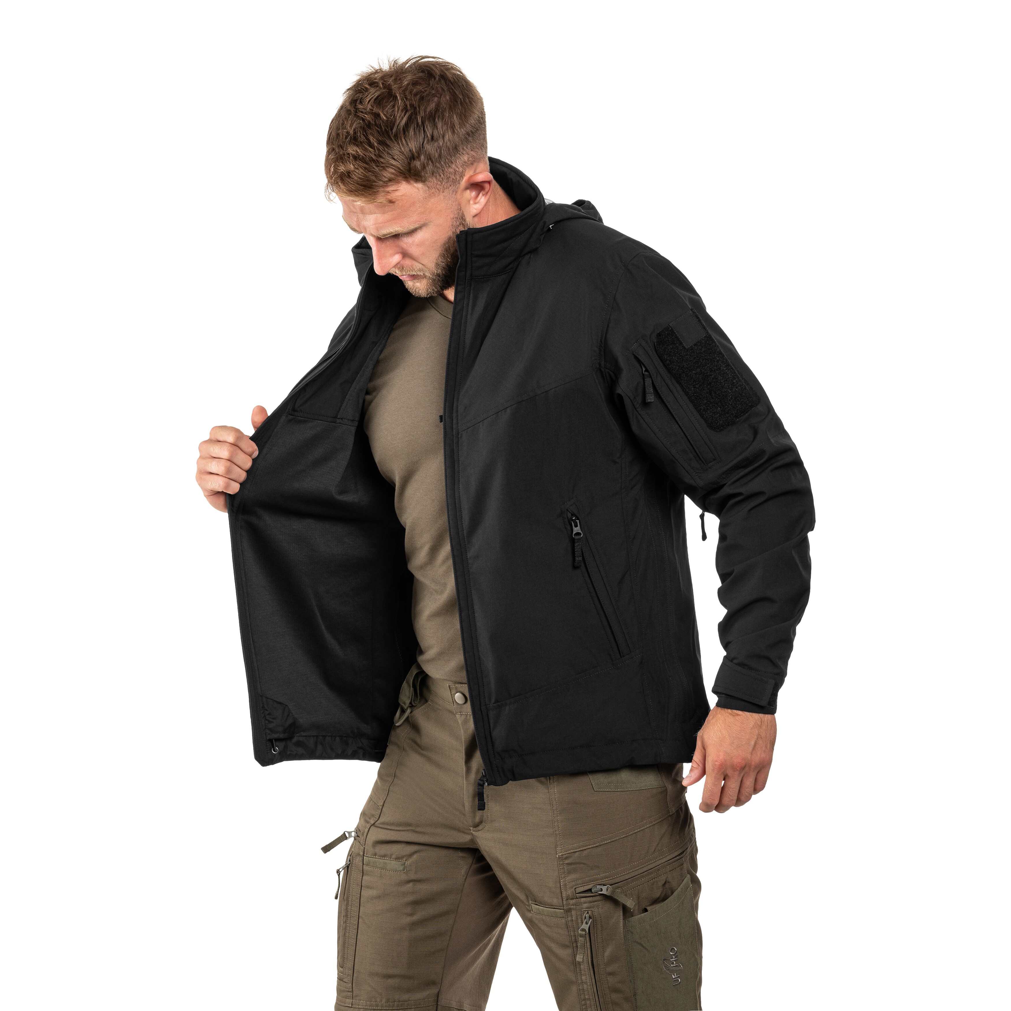 Kurtka UF PRO Delta Eagle Gen.3 Tactical Softshell - Black