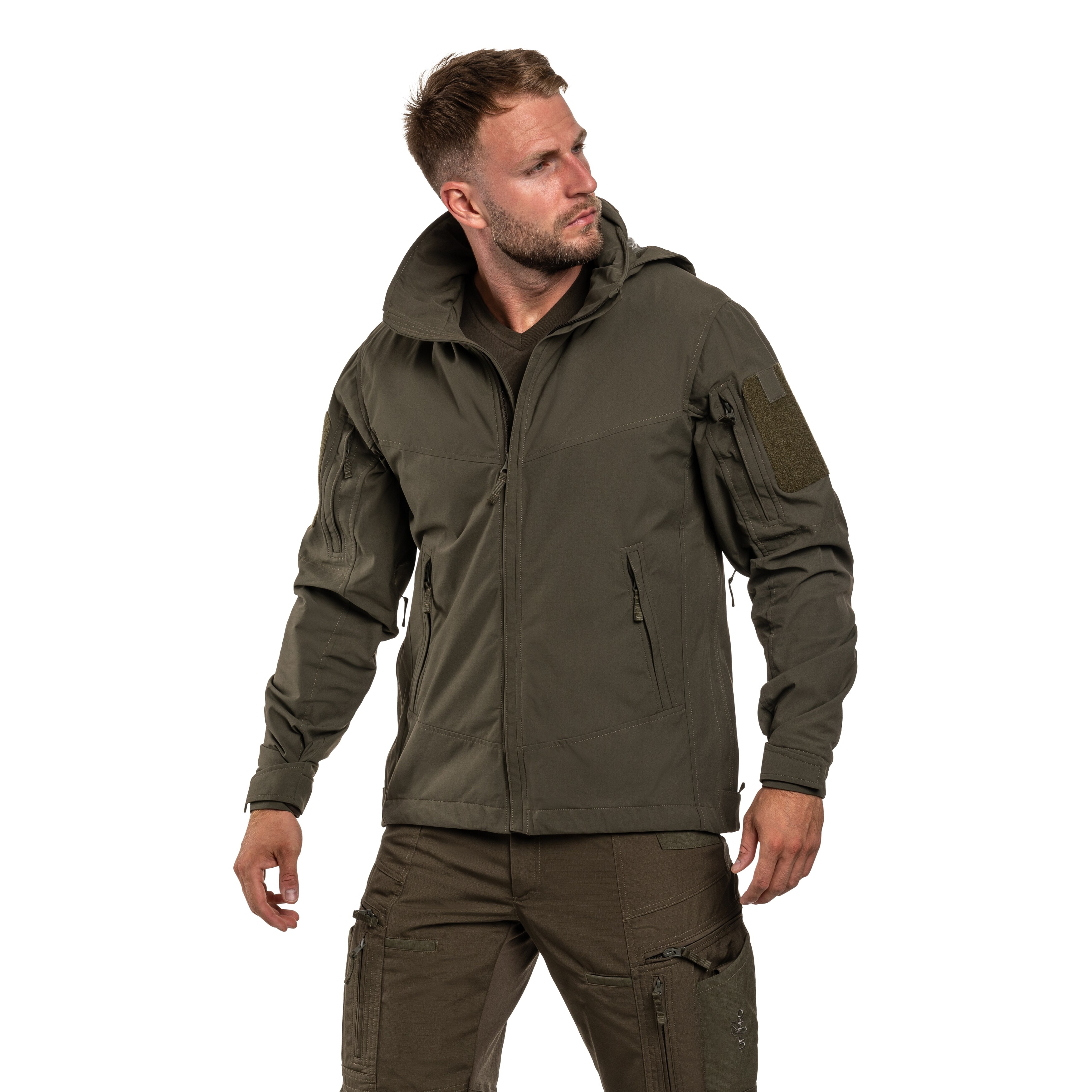 Kurtka UF PRO Delta Eagle Gen.3 Tactical Softshell - Brown Grey
