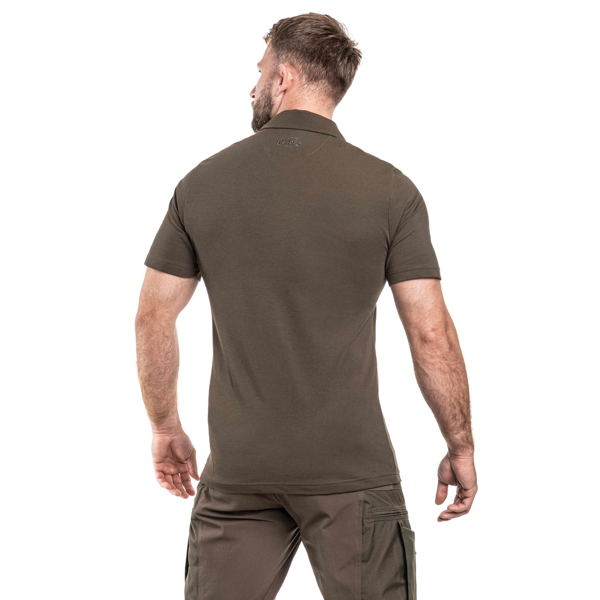 Koszulka polo UF PRO Urban Polo - Brown Grey