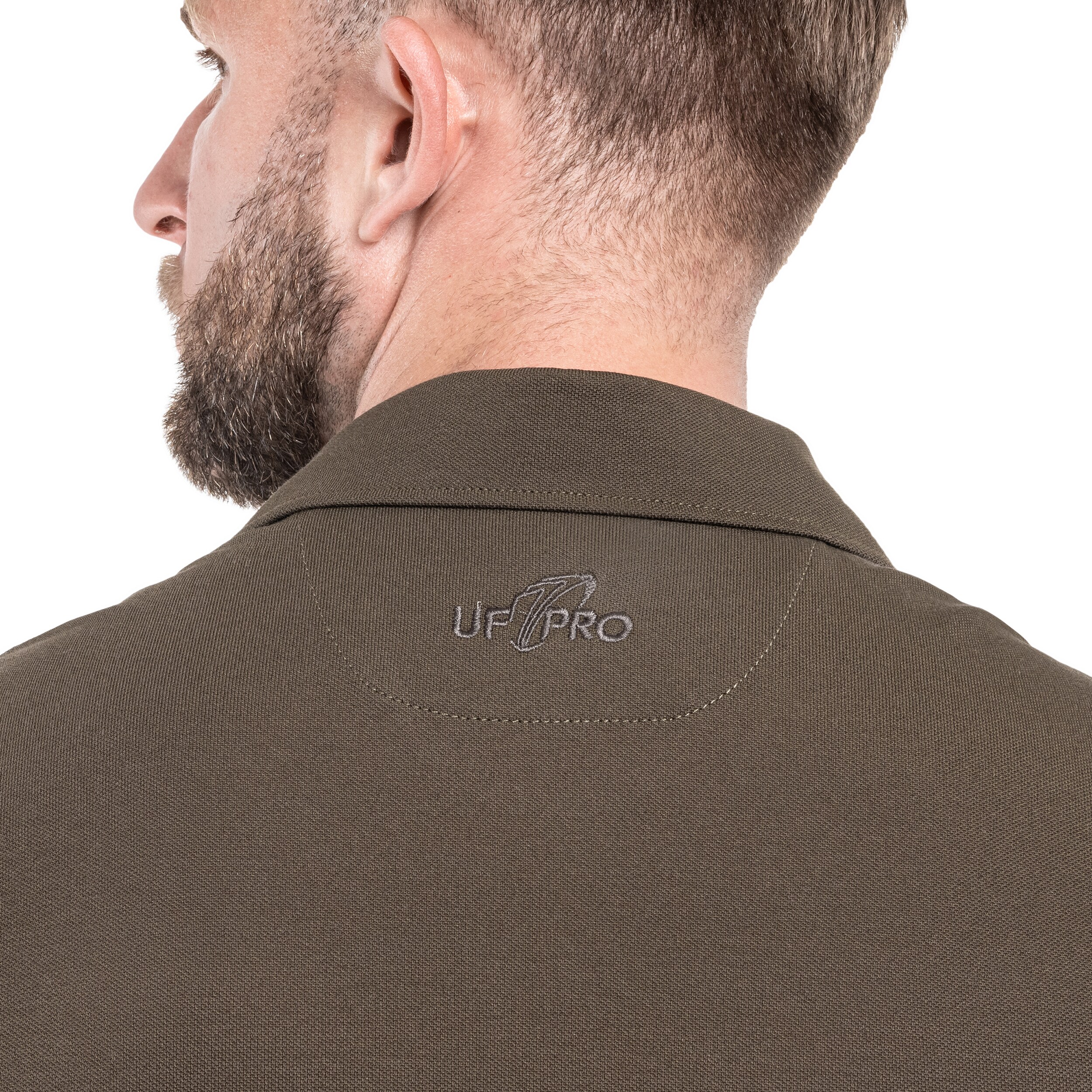 Koszulka polo UF PRO Urban Polo - Brown Grey