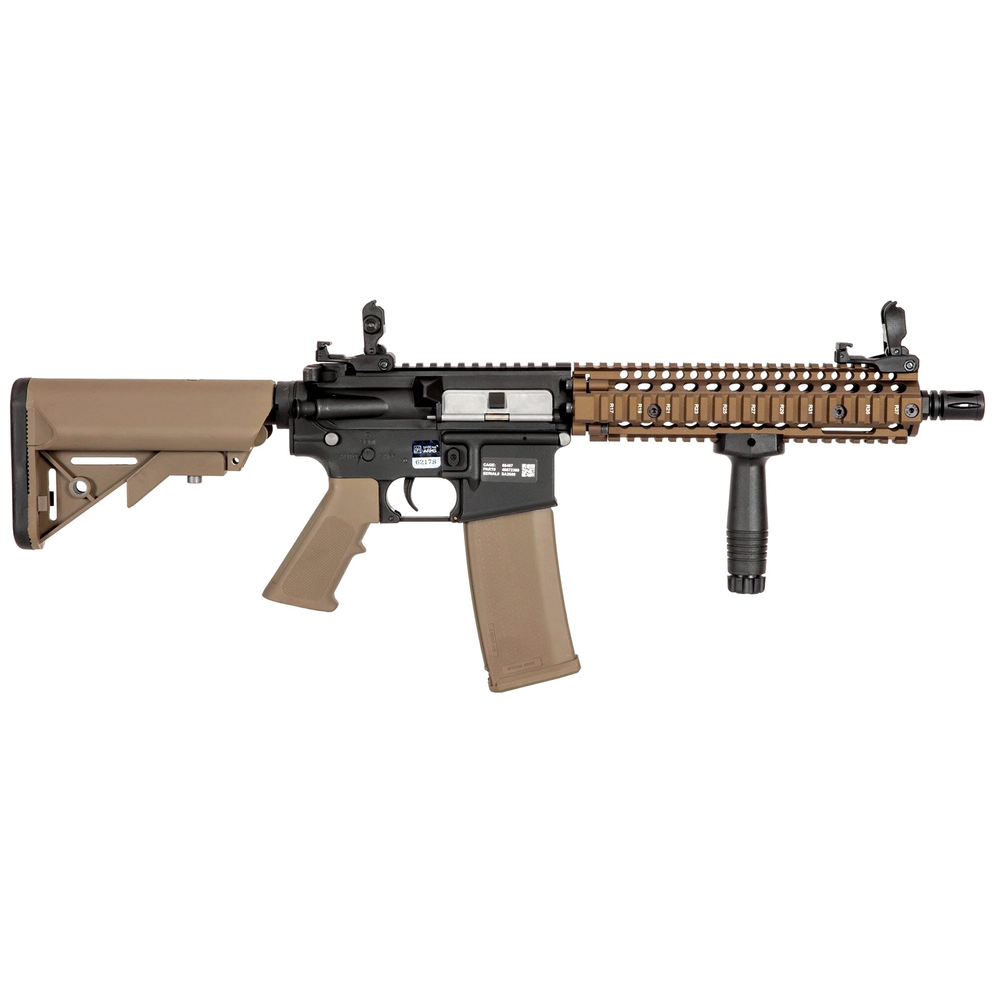 Штурмова гвинтівка AEG Specna Arms SA-C19 CORE Daniel Defense HAL ETU 1.14 J - Chaos Bronze