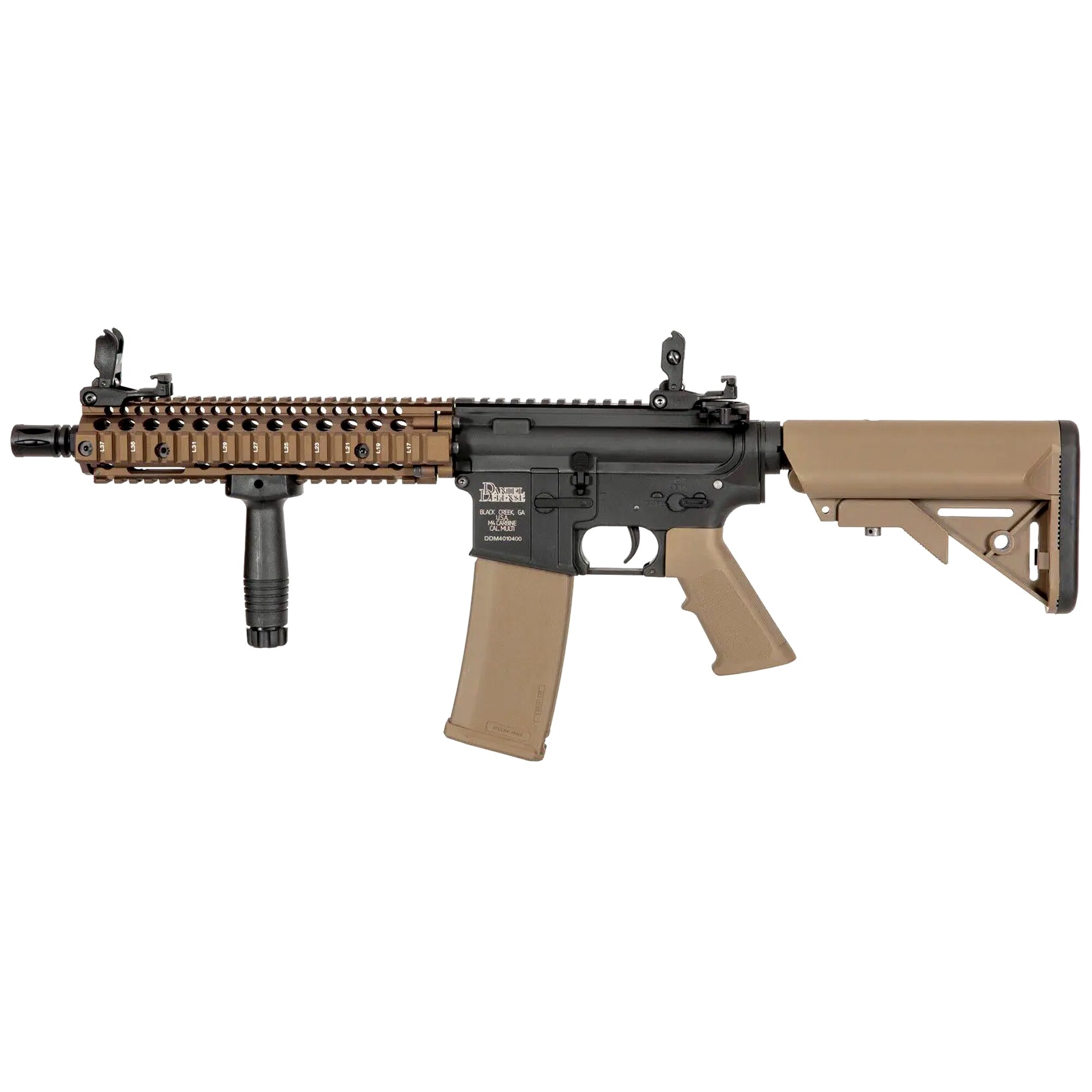 Штурмова гвинтівка AEG Specna Arms SA-C19 CORE Daniel Defense HAL ETU 1.14 J - Chaos Bronze