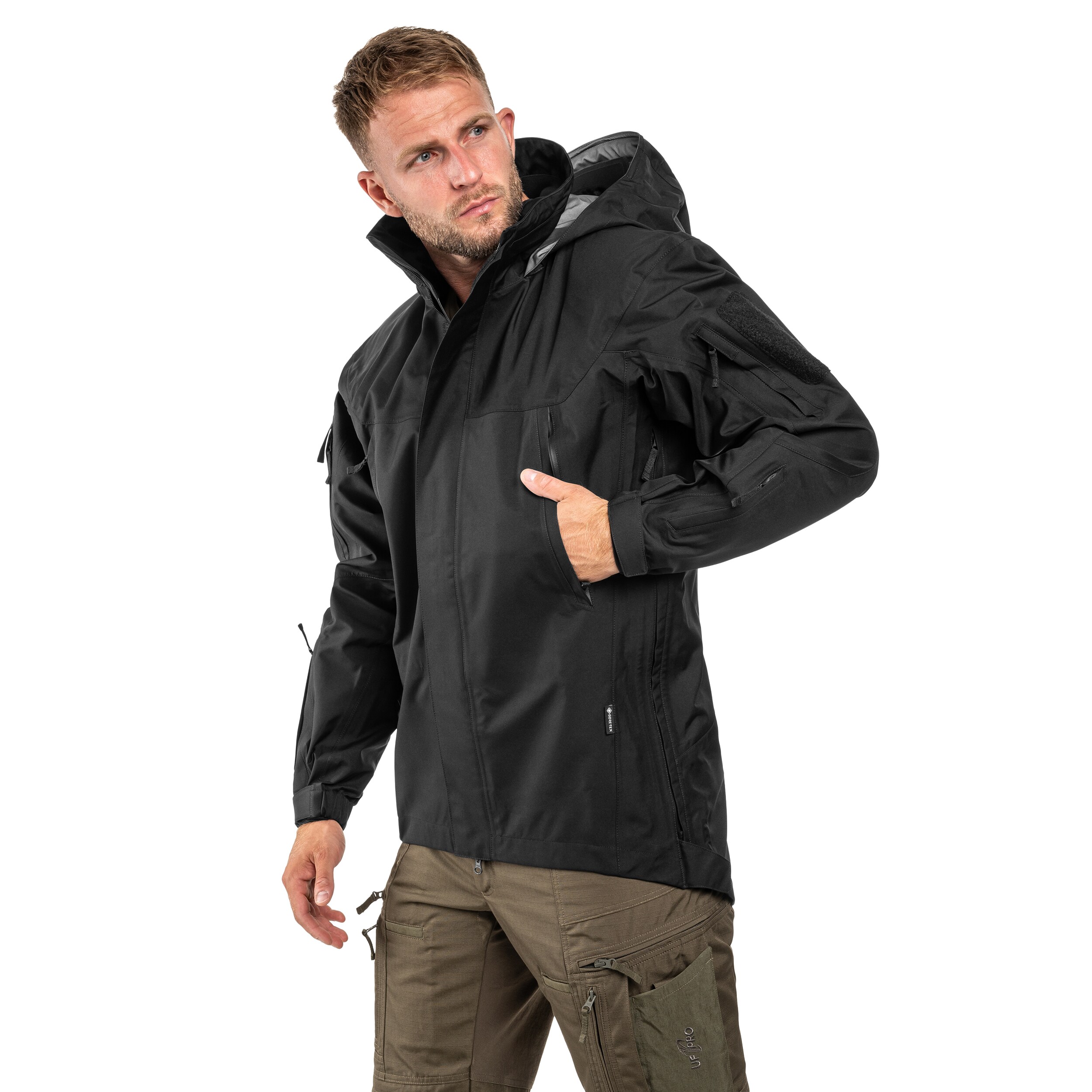 Kurtka UF PRO Monsoon XT Gen.2 Tactical Rain Jacket - Black