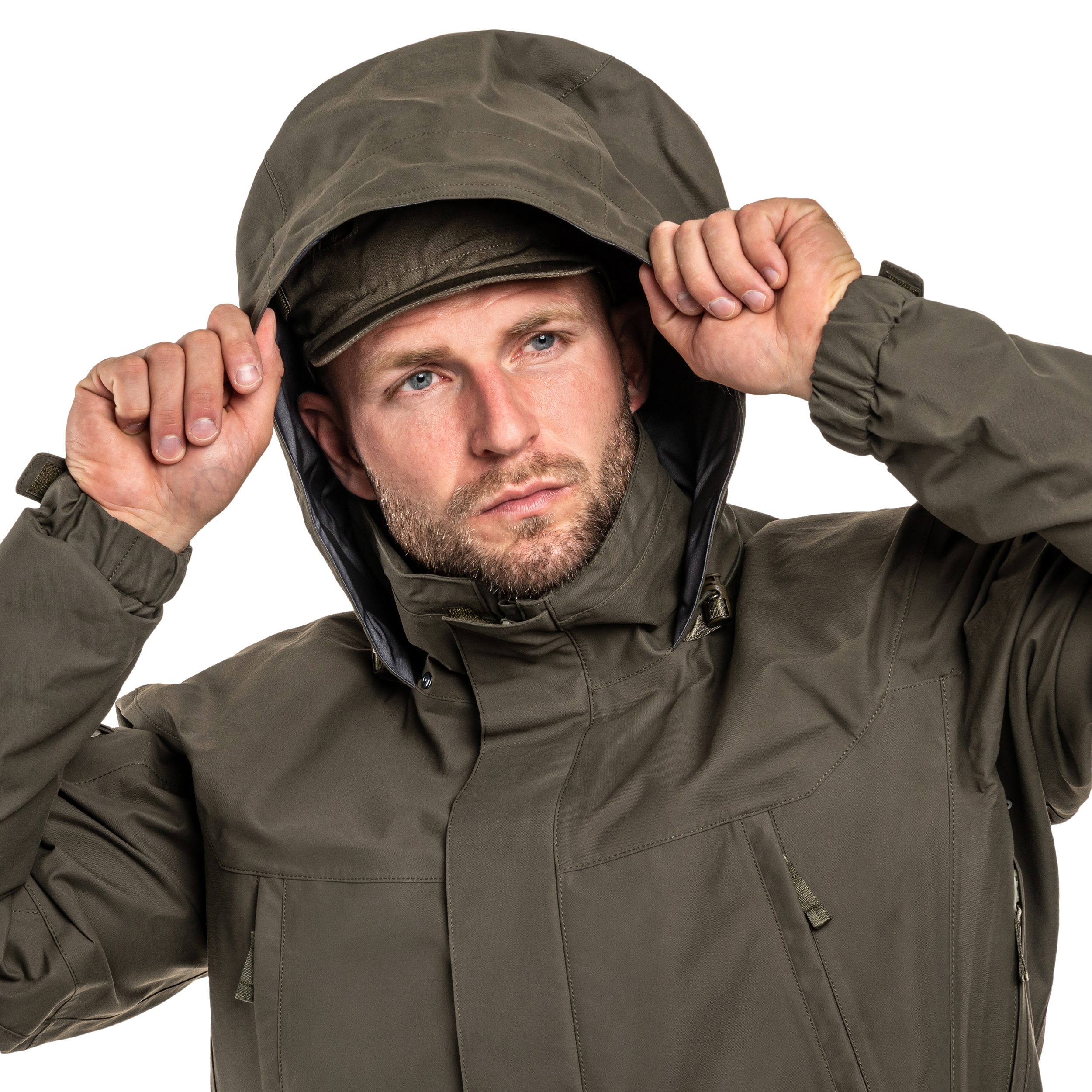 Kurtka UF PRO Monsoon XT Gen.2 Tactical Rain Jacket - Brown Grey