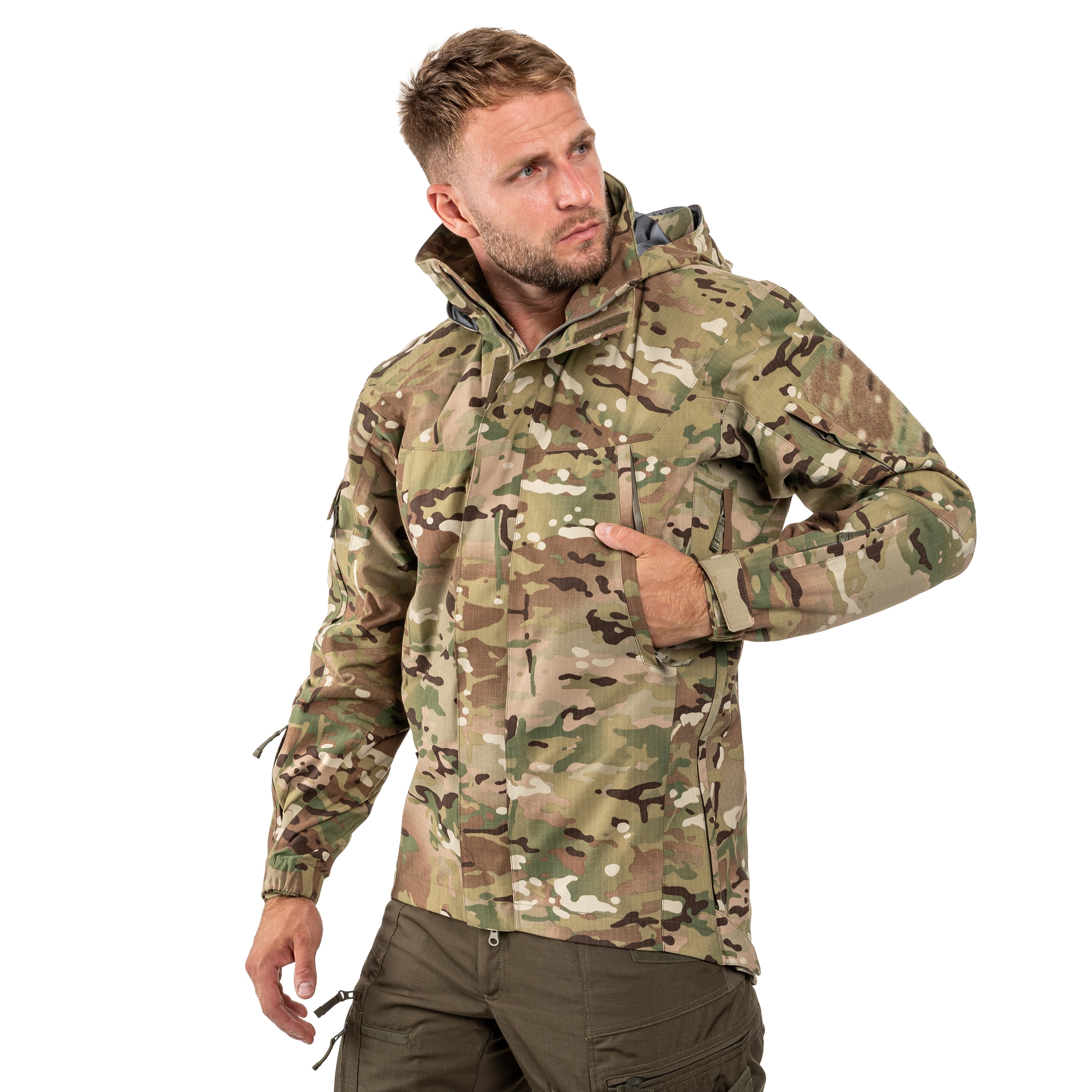 Kurtka UF PRO Monsoon XT Gen.2 Tactical Rain Jacket - MultiCam