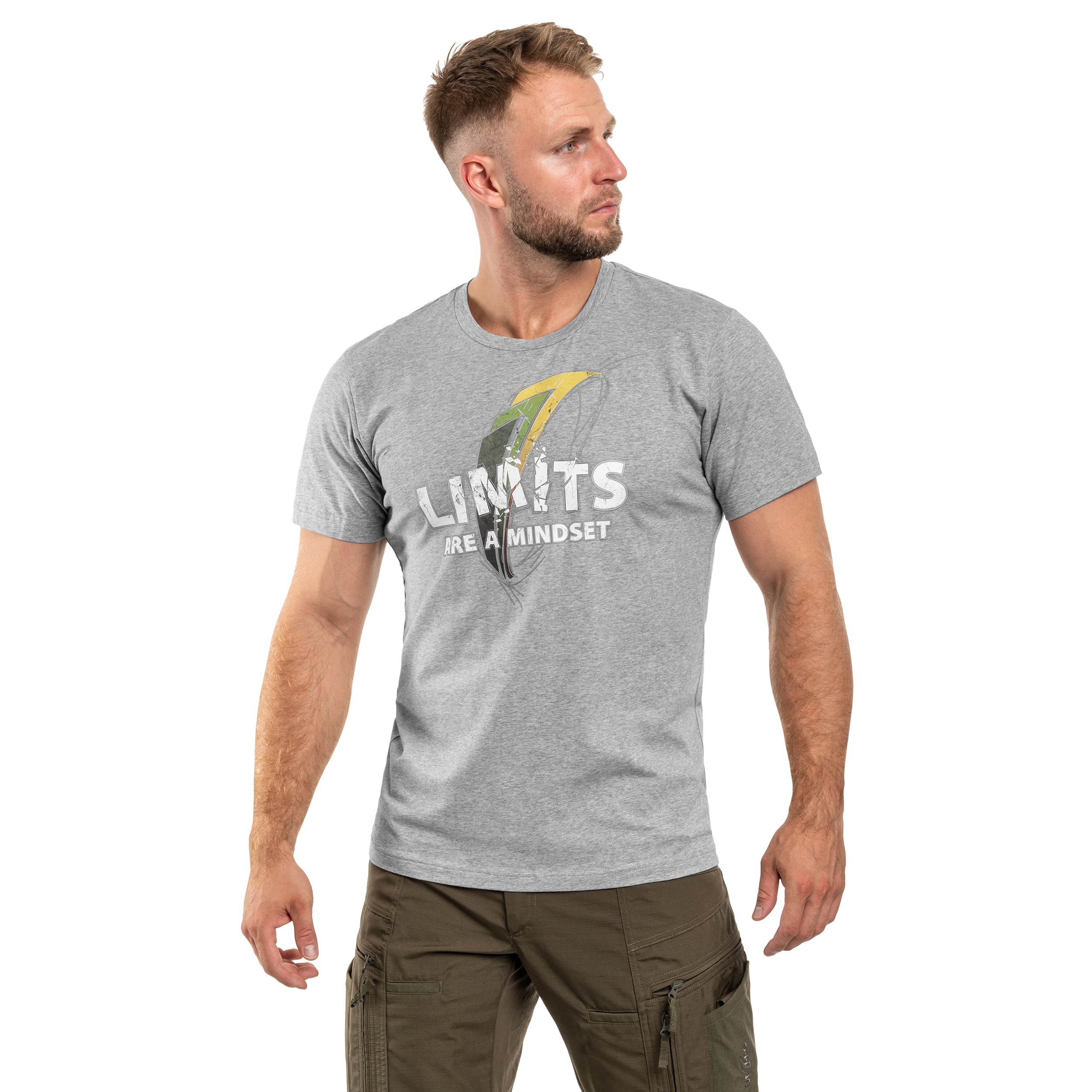 Koszulka T-shirt UF PRO Mindset Breaker Tee - Jet Grey