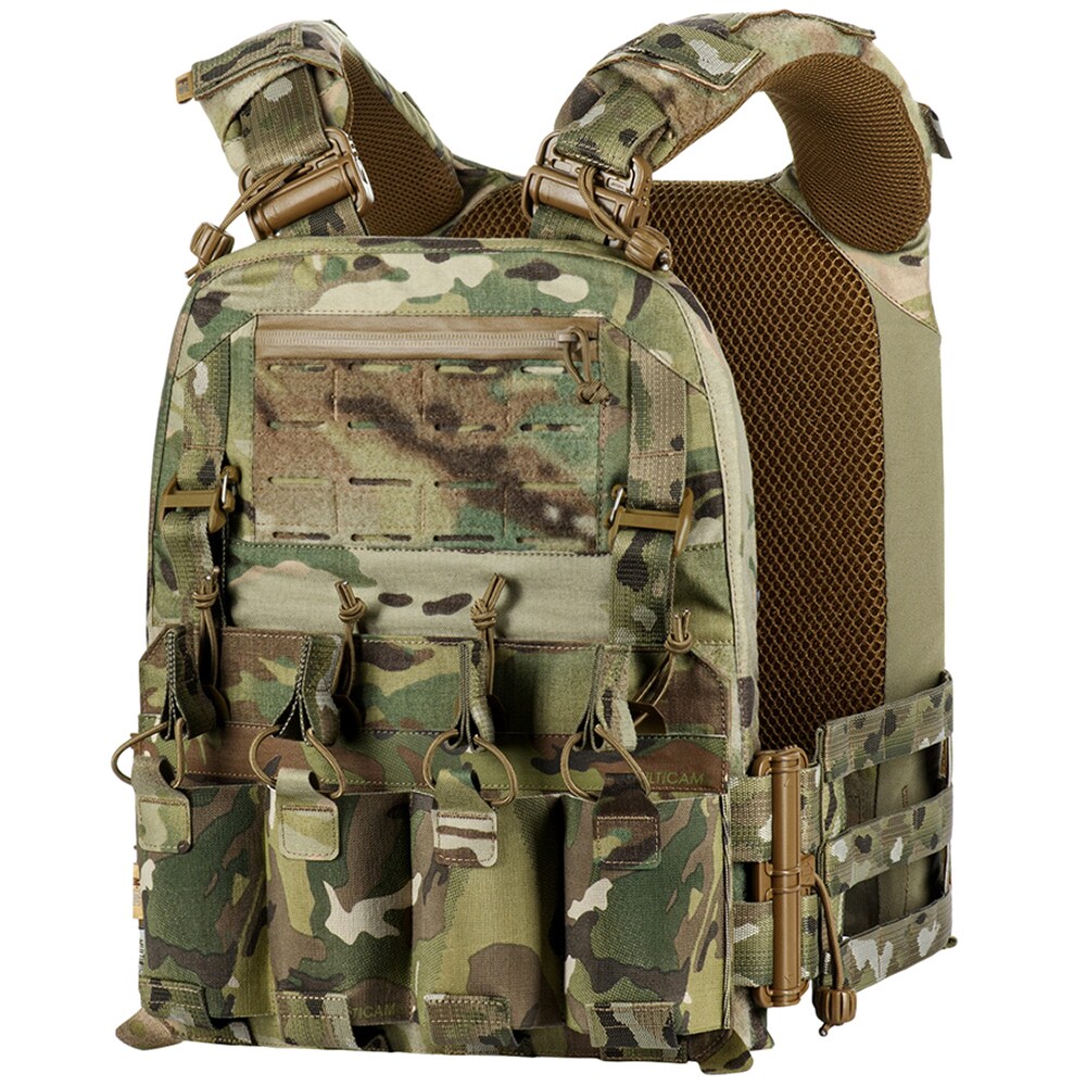 Kamizelka taktyczna typu Plate Carrier M-Tac Cuirass Fast Elite MultiCam - na płyty L/XL