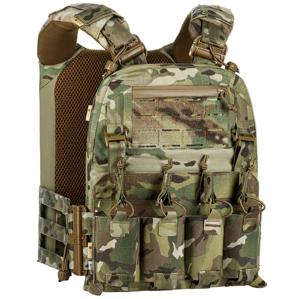 Kamizelka taktyczna typu Plate Carrier M-Tac Cuirass Fast Elite MultiCam - na płyty L/XL