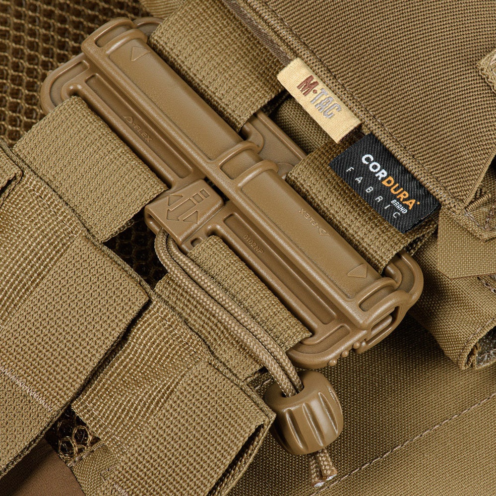 Kamizelka taktyczna typu Plate Carrier M-Tac Cuirass Fast Elite - Coyote