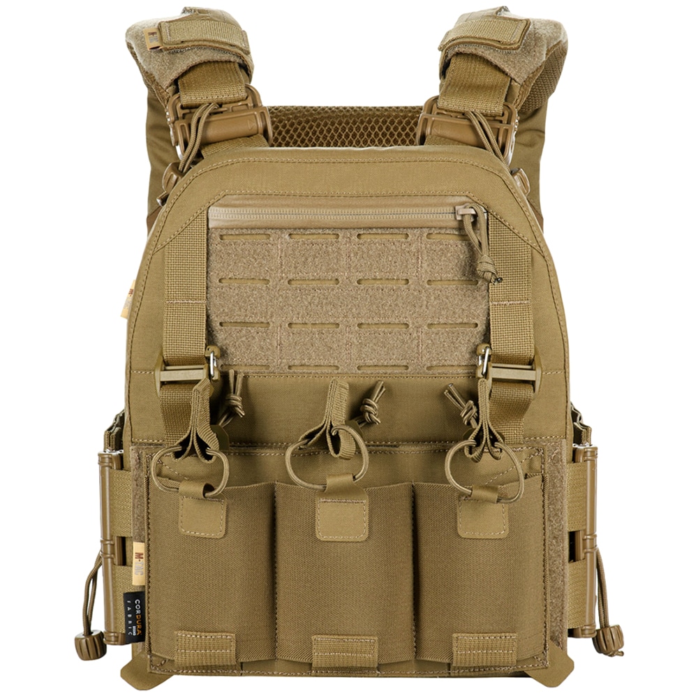 Kamizelka taktyczna typu Plate Carrier M-Tac Cuirass Fast Elite - Coyote