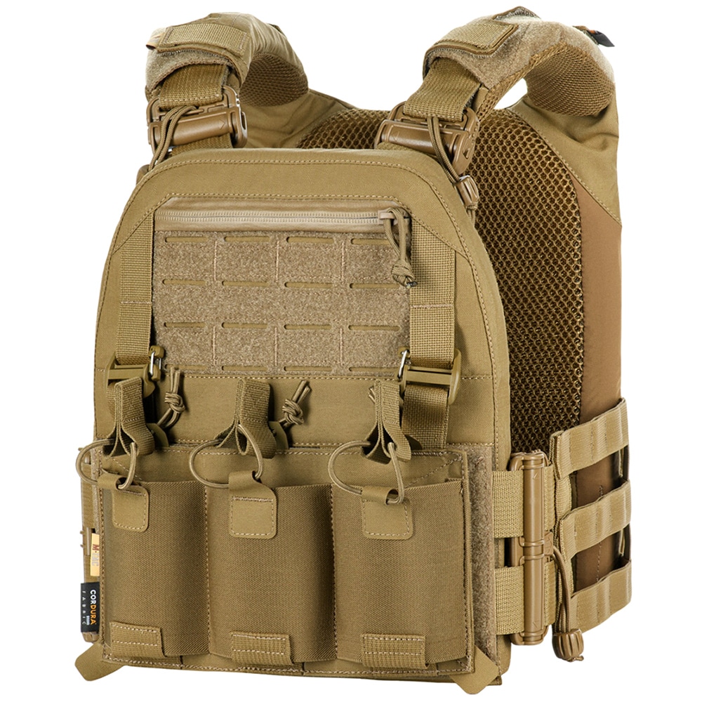 Kamizelka taktyczna typu Plate Carrier M-Tac Cuirass Fast Elite - Coyote