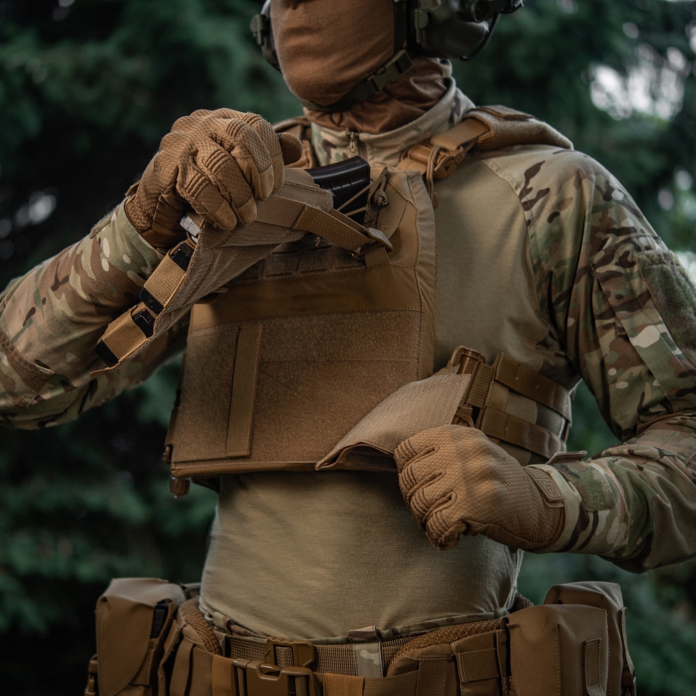 Kamizelka taktyczna typu Plate Carrier M-Tac Cuirass Fast Elite - Coyote