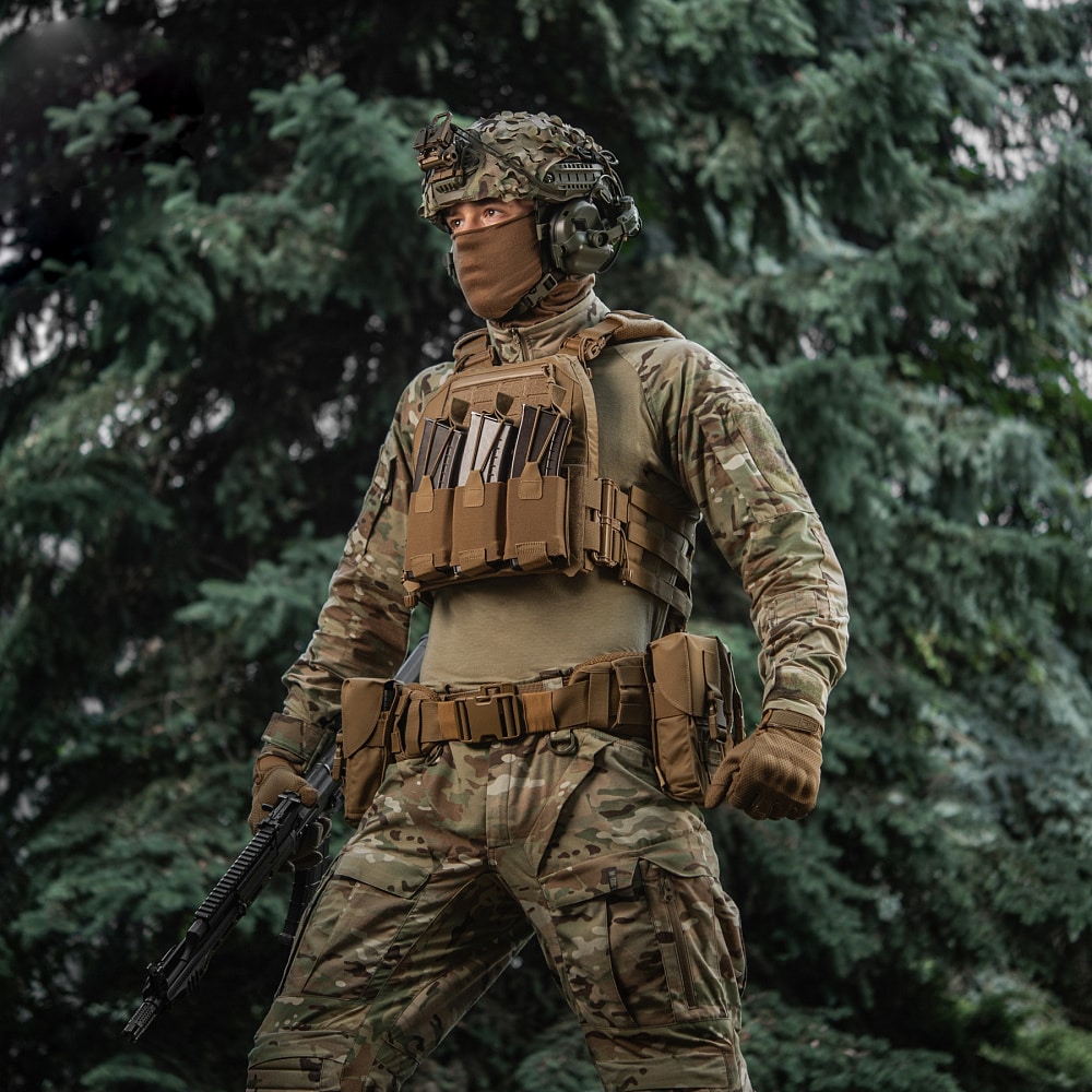 Kamizelka taktyczna typu Plate Carrier M-Tac Cuirass Fast Elite - Coyote