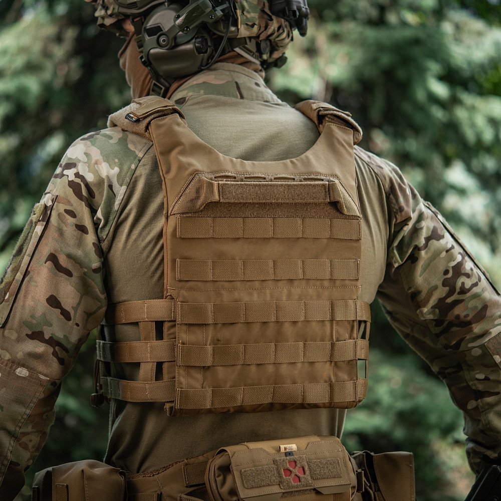 Kamizelka taktyczna typu Plate Carrier M-Tac Cuirass Fast Elite - Coyote