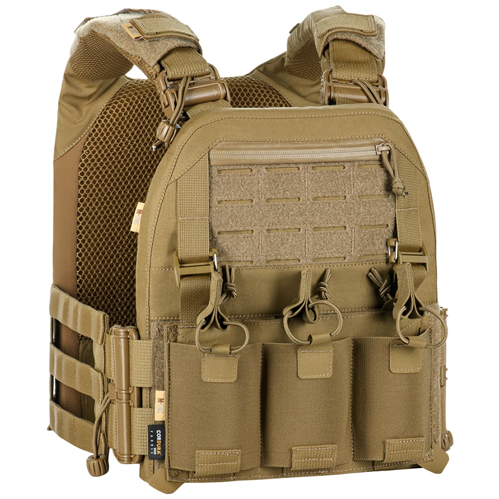 Kamizelka taktyczna typu Plate Carrier M-Tac Cuirass Fast Elite - Coyote