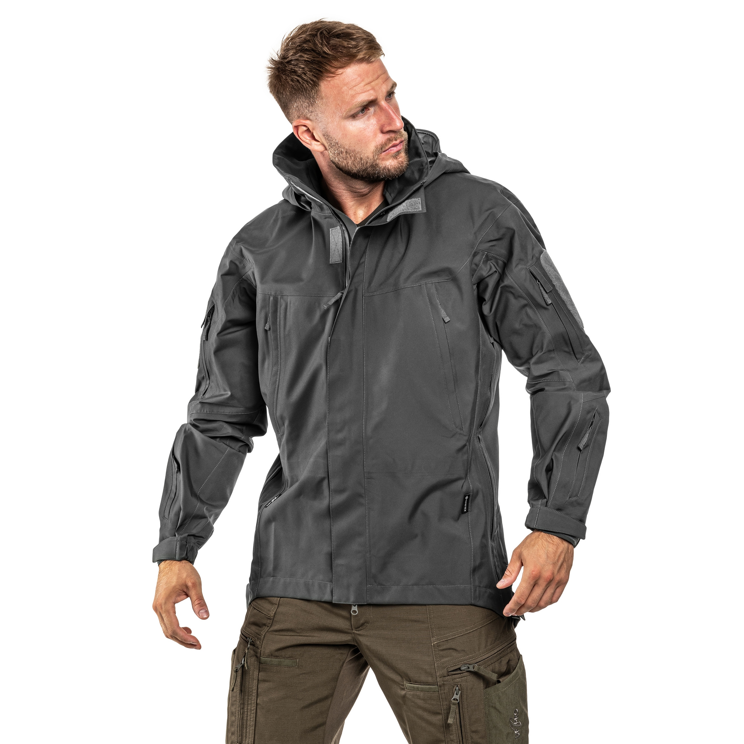 Kurtka UF PRO Monsoon XT Gen.2 Tactical Rain Jacket - Steel Grey