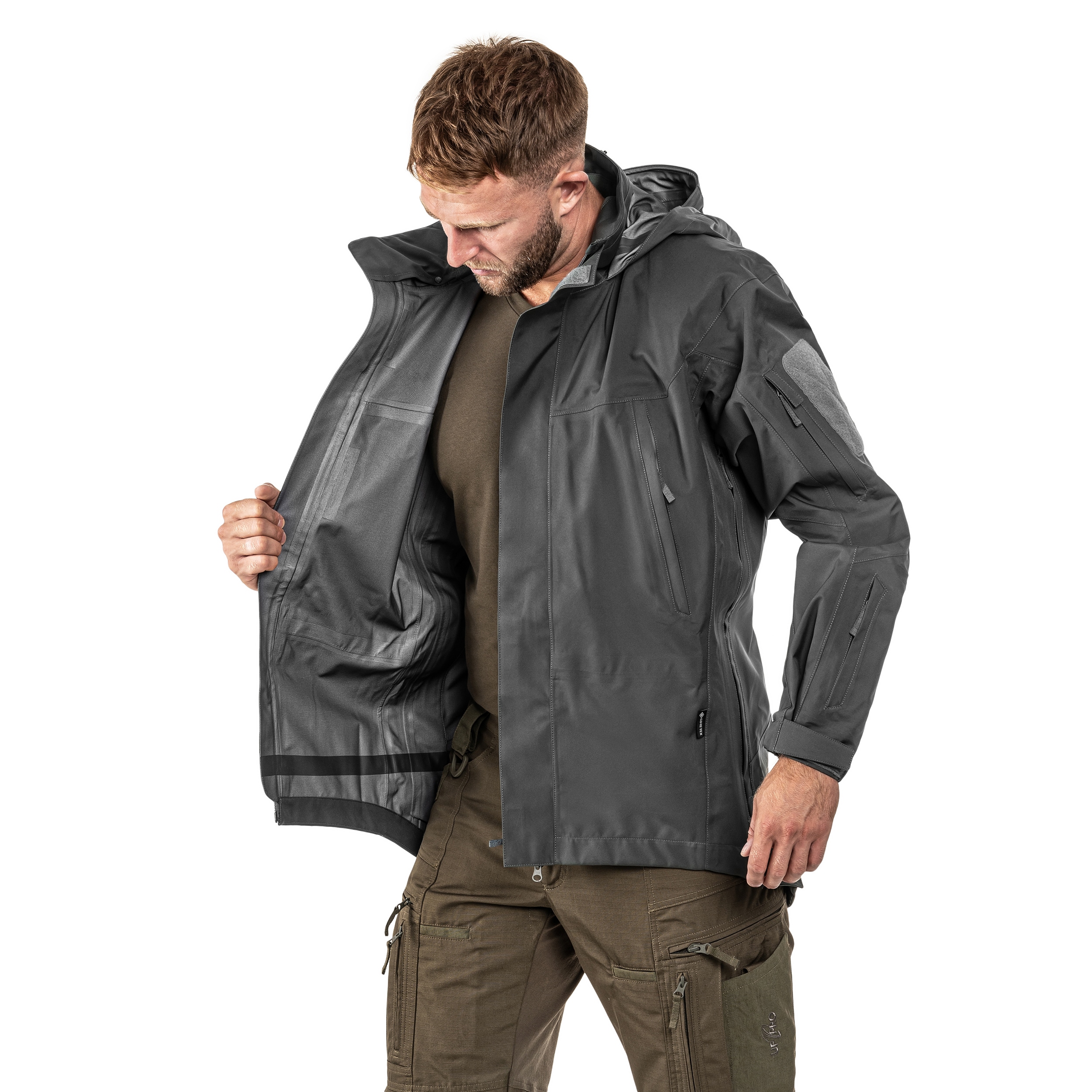 Kurtka UF PRO Monsoon XT Gen.2 Tactical Rain Jacket - Steel Grey