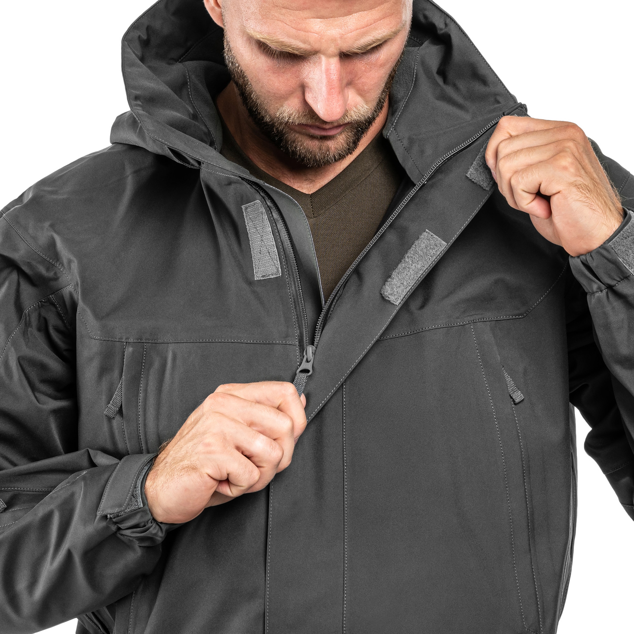 Kurtka UF PRO Monsoon XT Gen.2 Tactical Rain Jacket - Steel Grey