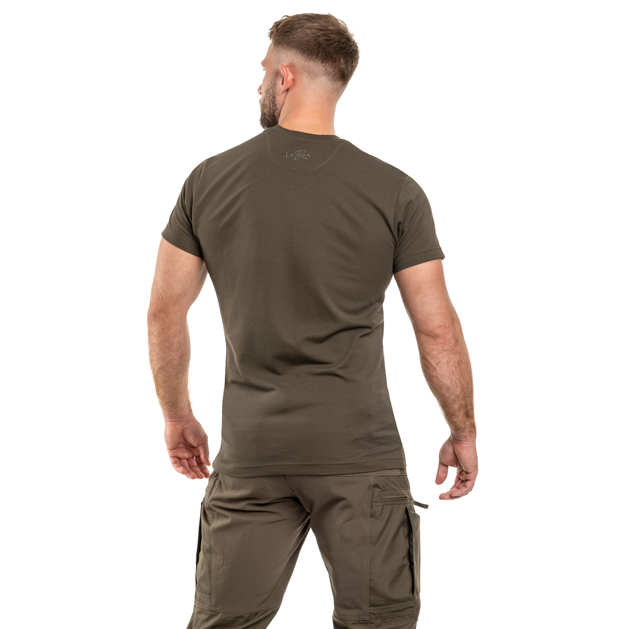 Koszulka T-Shirt UF PRO Urban - Brown Grey