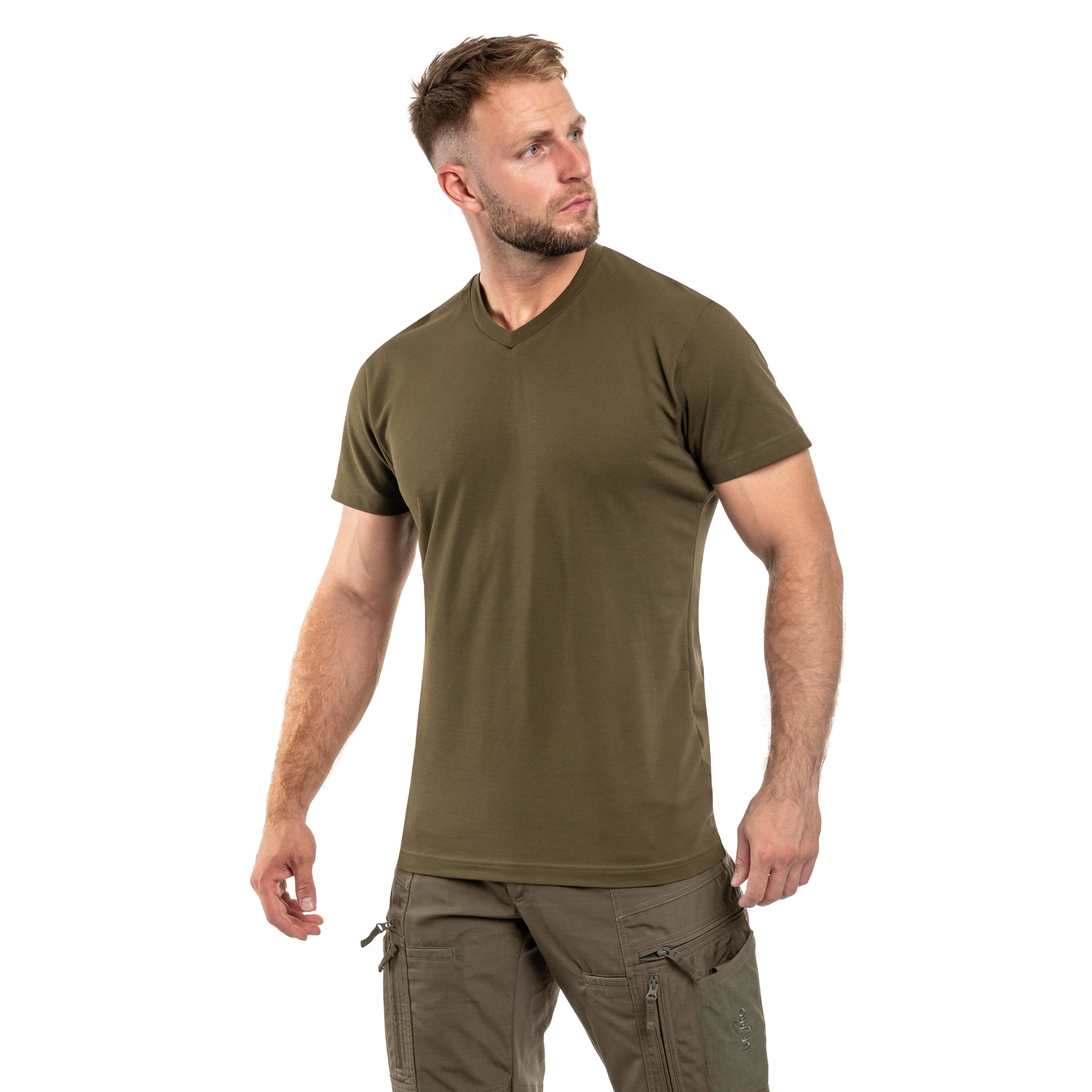 Koszulka T-Shirt UF PRO Urban - Chive Green