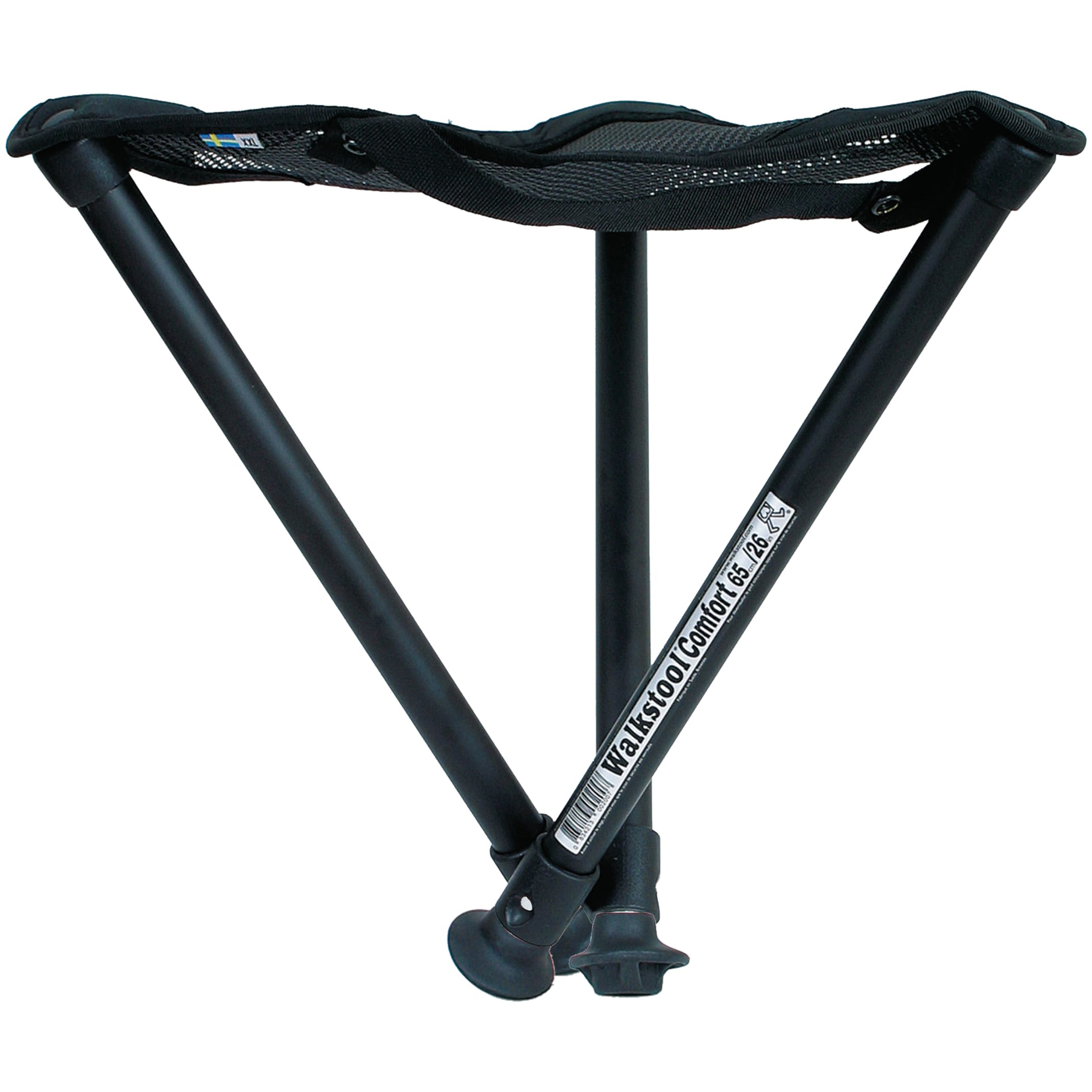 Krzesło składane turystyczne Walkstool Comfort 65 - Black