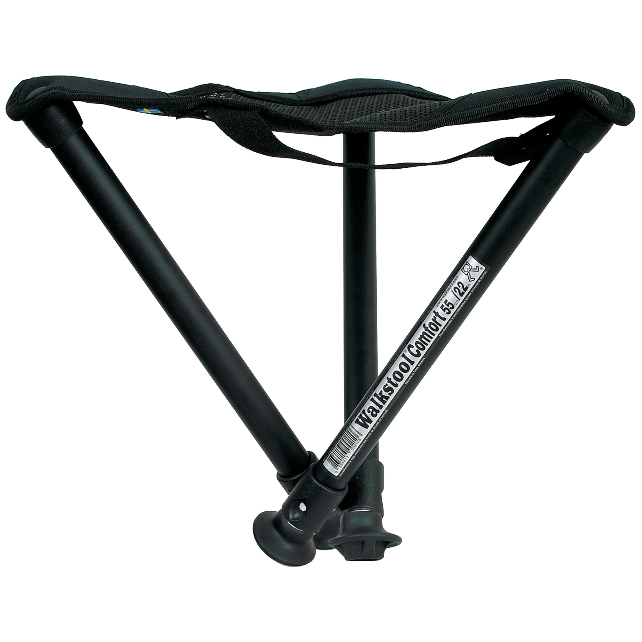 Krzesło składane turystyczne Walkstool Comfort 55 - Black