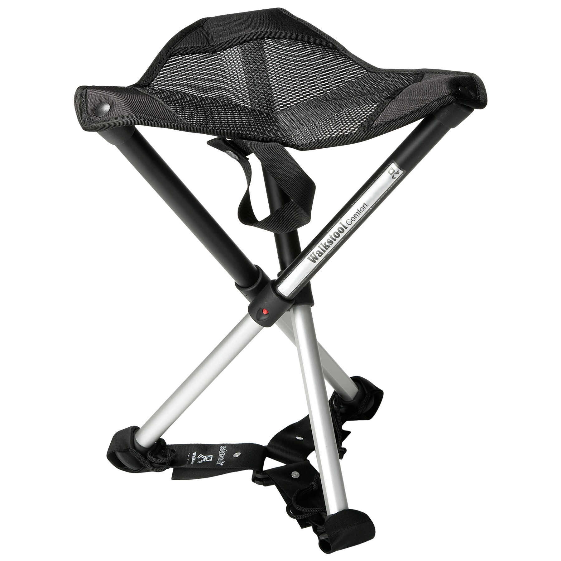 Krzesło składane turystyczne Walkstool Comfort 55 - Black