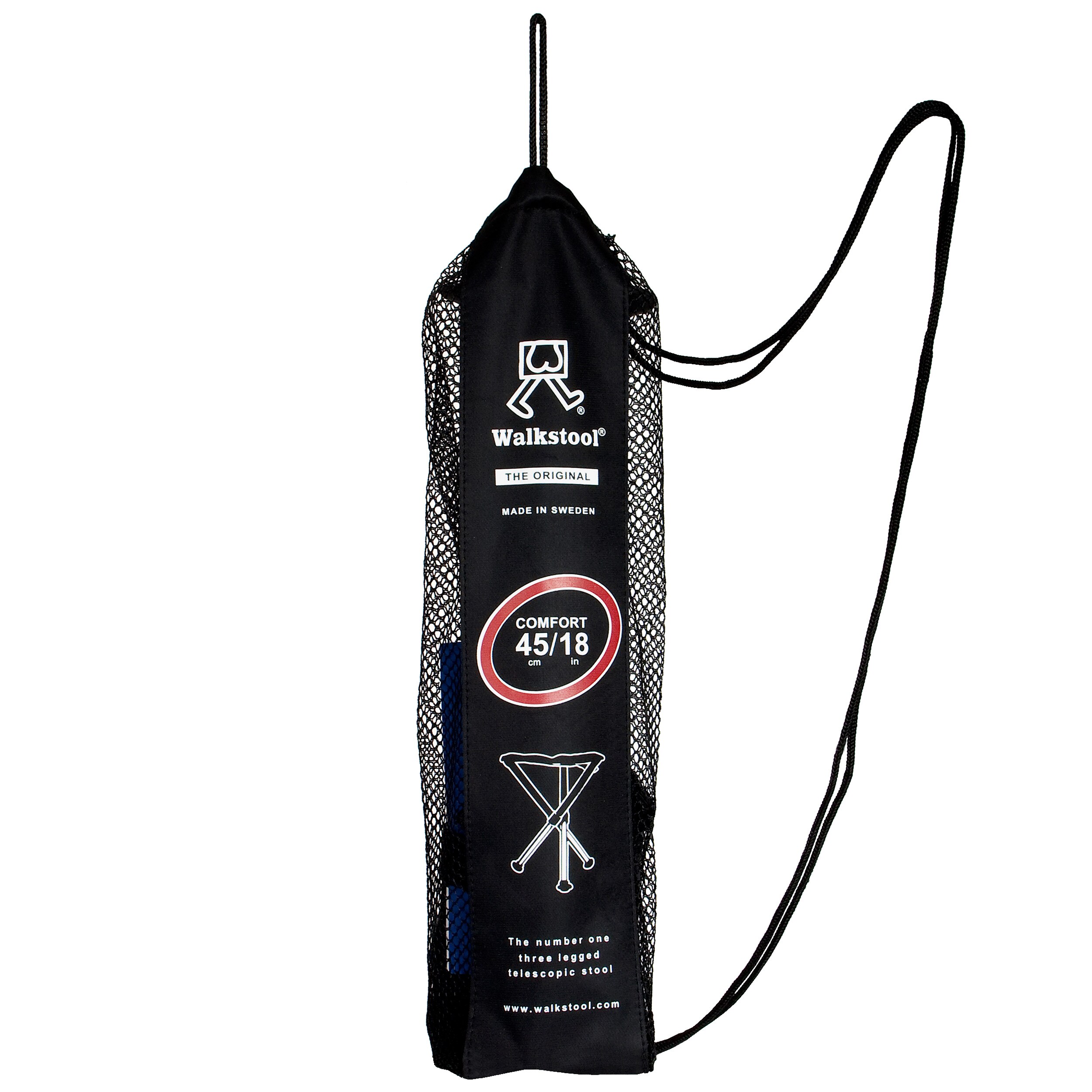 Krzesło składane turystyczne Walkstool Comfort 45 - Black