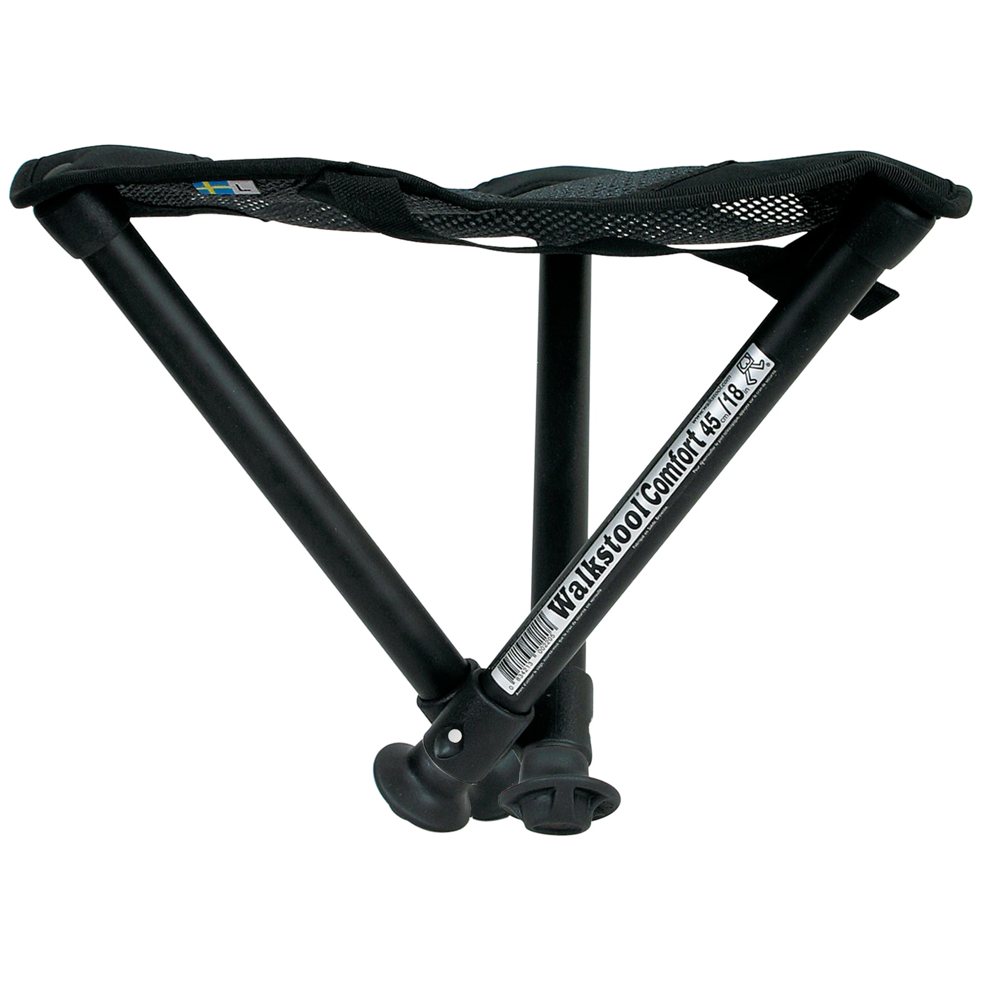 Krzesło składane turystyczne Walkstool Comfort 45 - Black