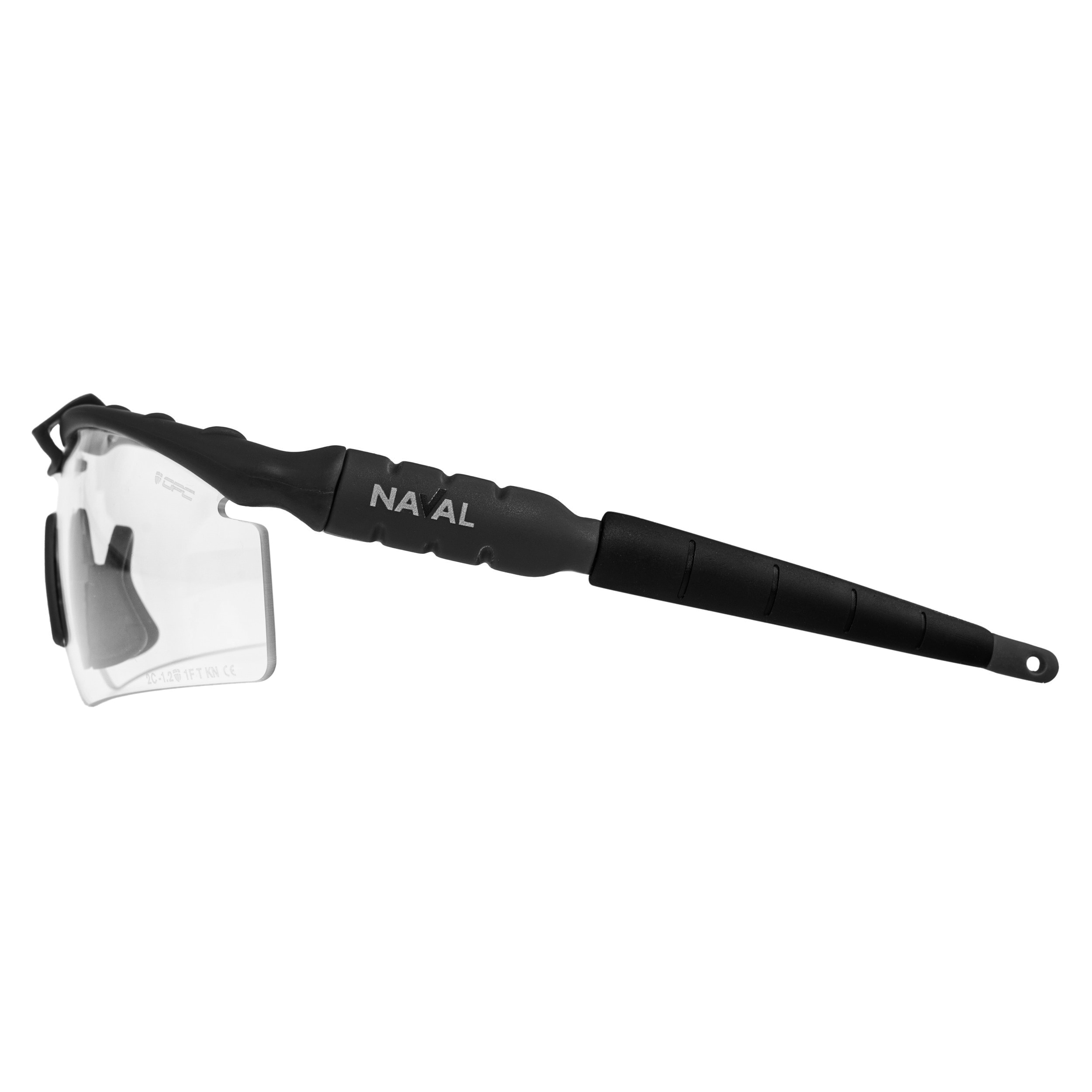 Okulary taktyczne OPC Tactic Naval Set - Matt Black/Smoke/Yellow