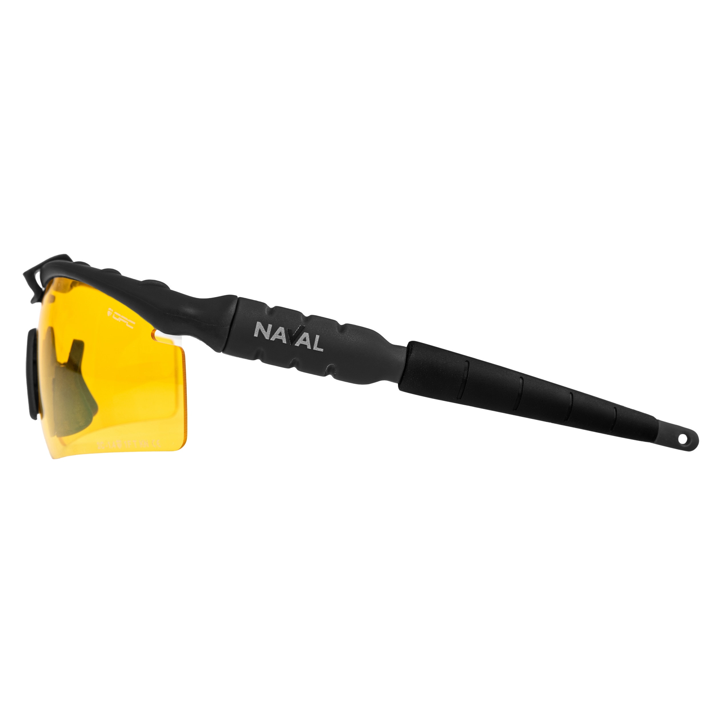 Okulary taktyczne OPC Tactic Naval Set - Matt Black/Smoke/Yellow