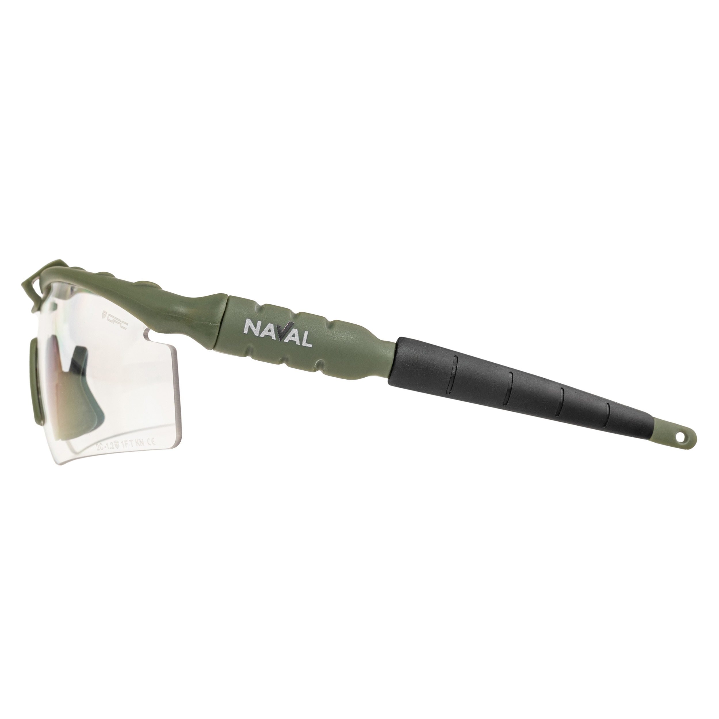 Okulary taktyczne OPC Tactic Naval Set - Matt Green/Smoke/Yellow