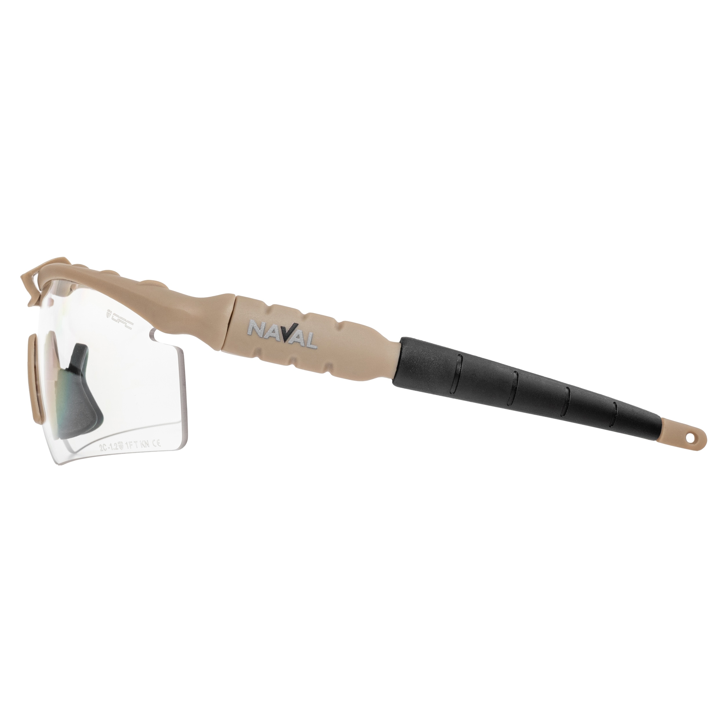 Okulary taktyczne OPC Tactic Naval Set - Matt Khaki/Smoke/Yellow