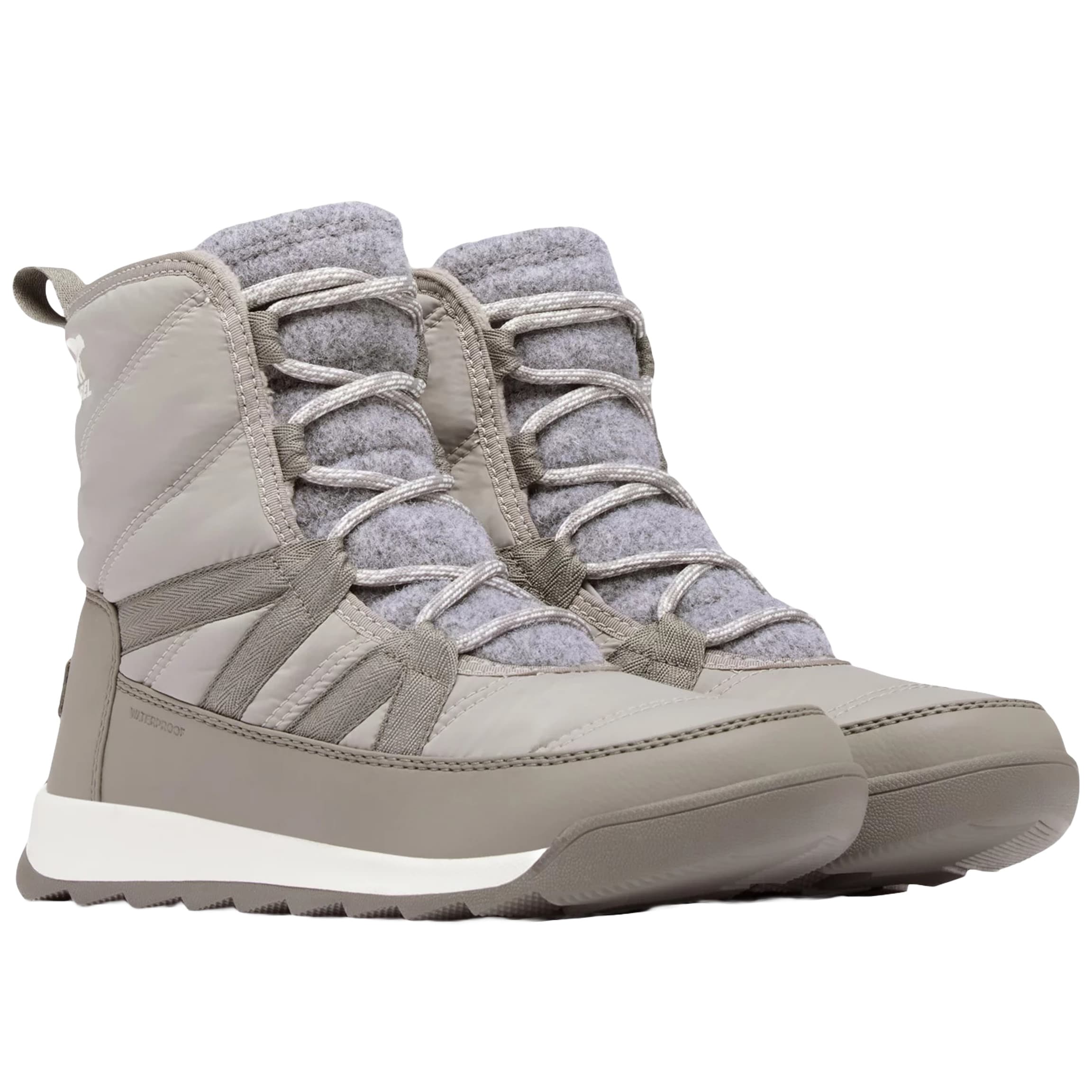 Buty damskie Sorel Whitney II Plus Lace WP - Chrome Grey/Quarry