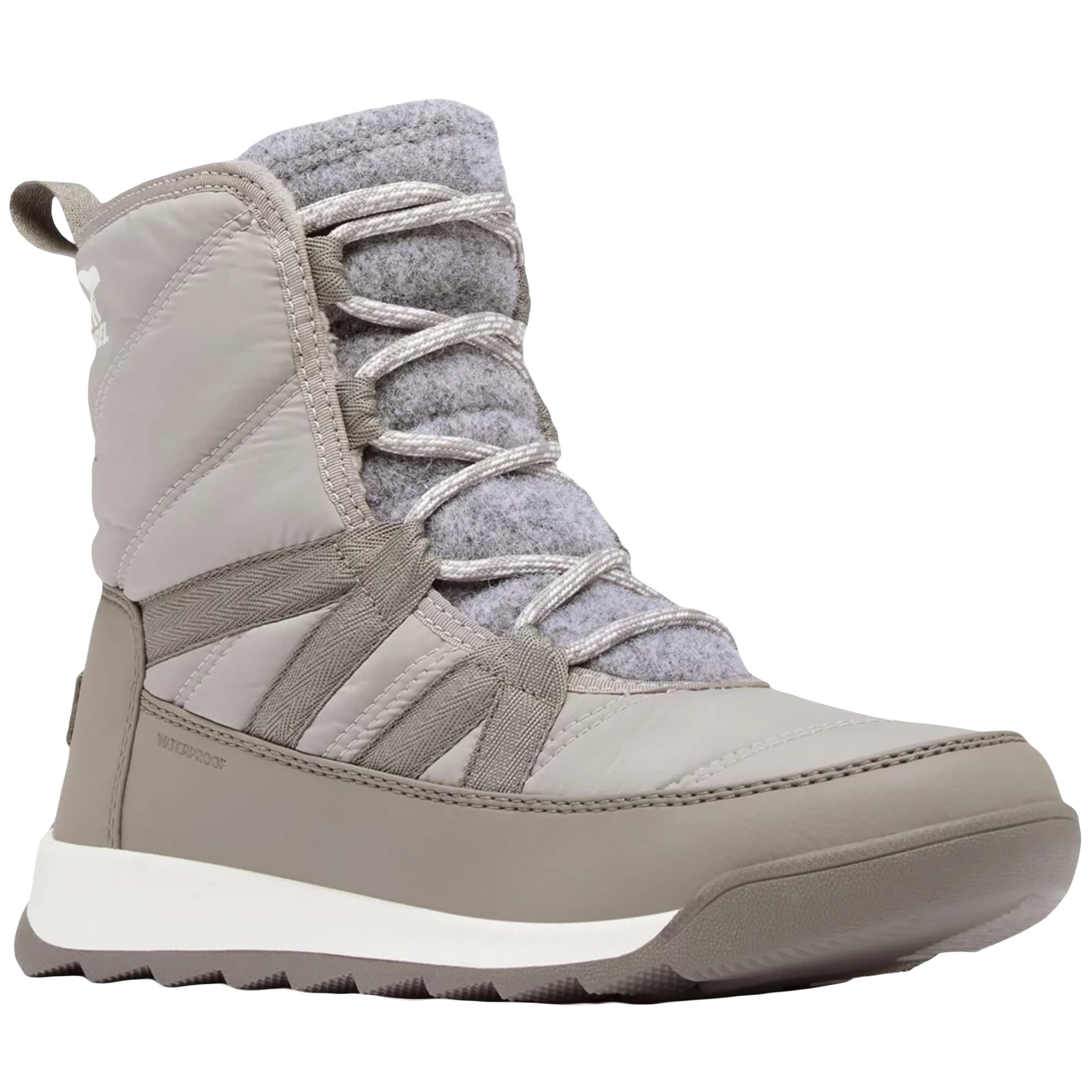 Buty damskie Sorel Whitney II Plus Lace WP - Chrome Grey/Quarry