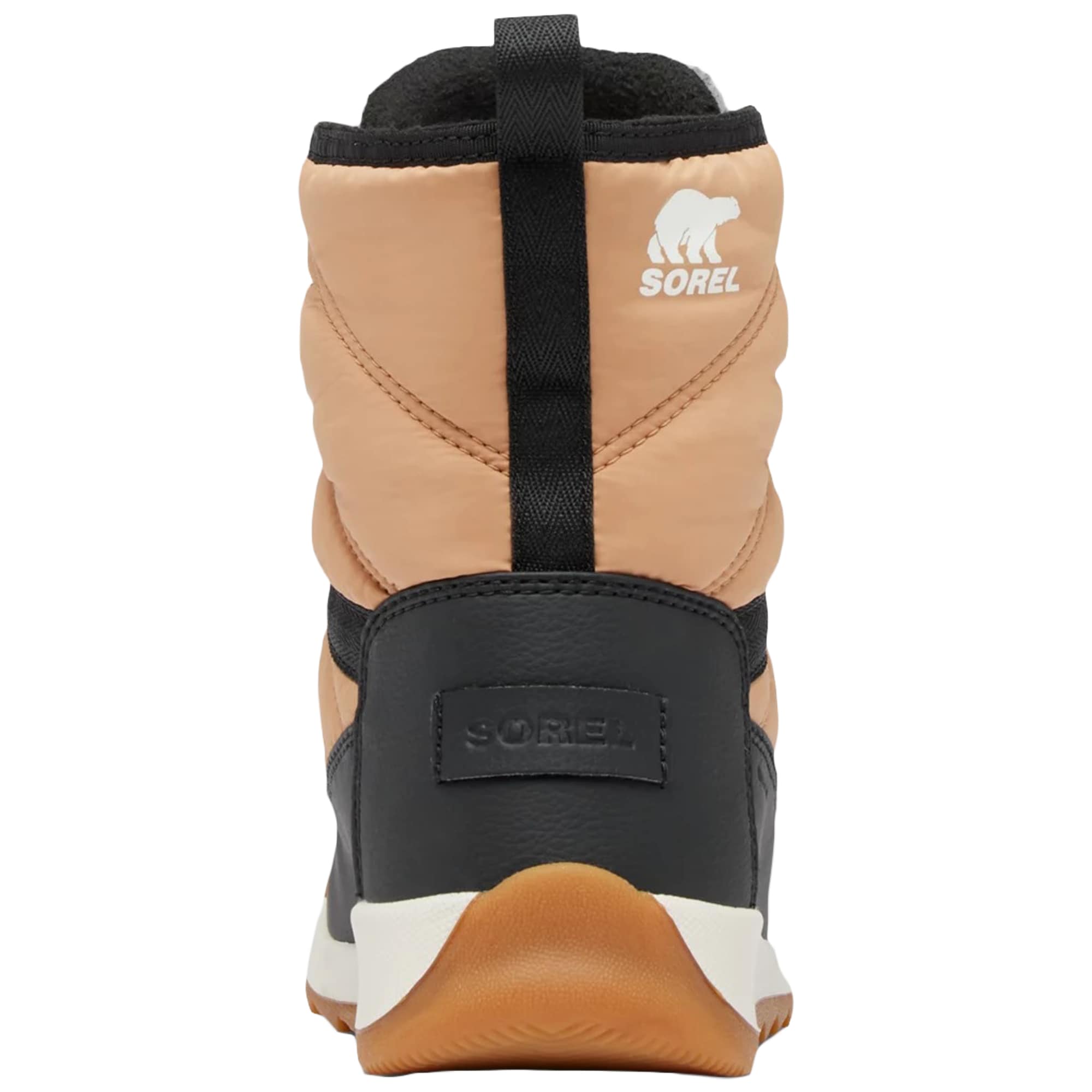 Buty damskie Sorel Whitney II Plus Lace WP - Tawny Buff/Black